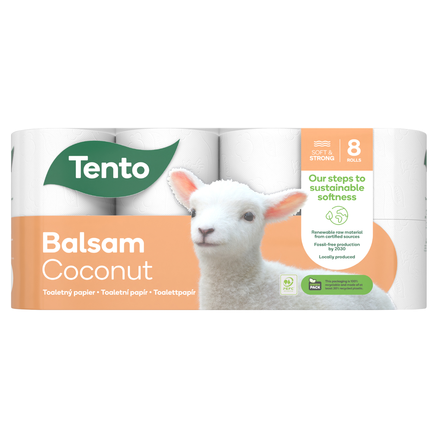 Toaletní papír Balsam Coconut 3vrstvý