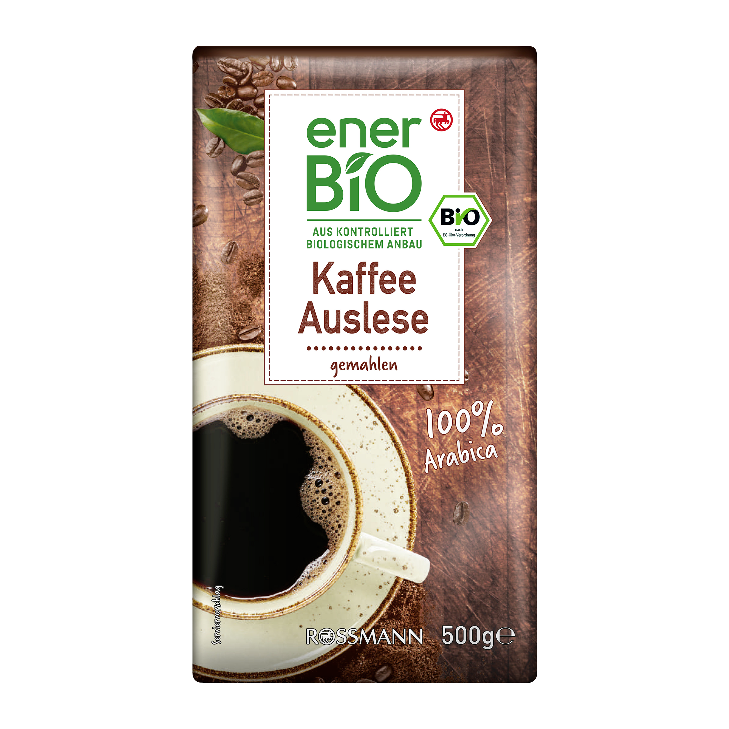 BIO pražená káva 100% Arabica