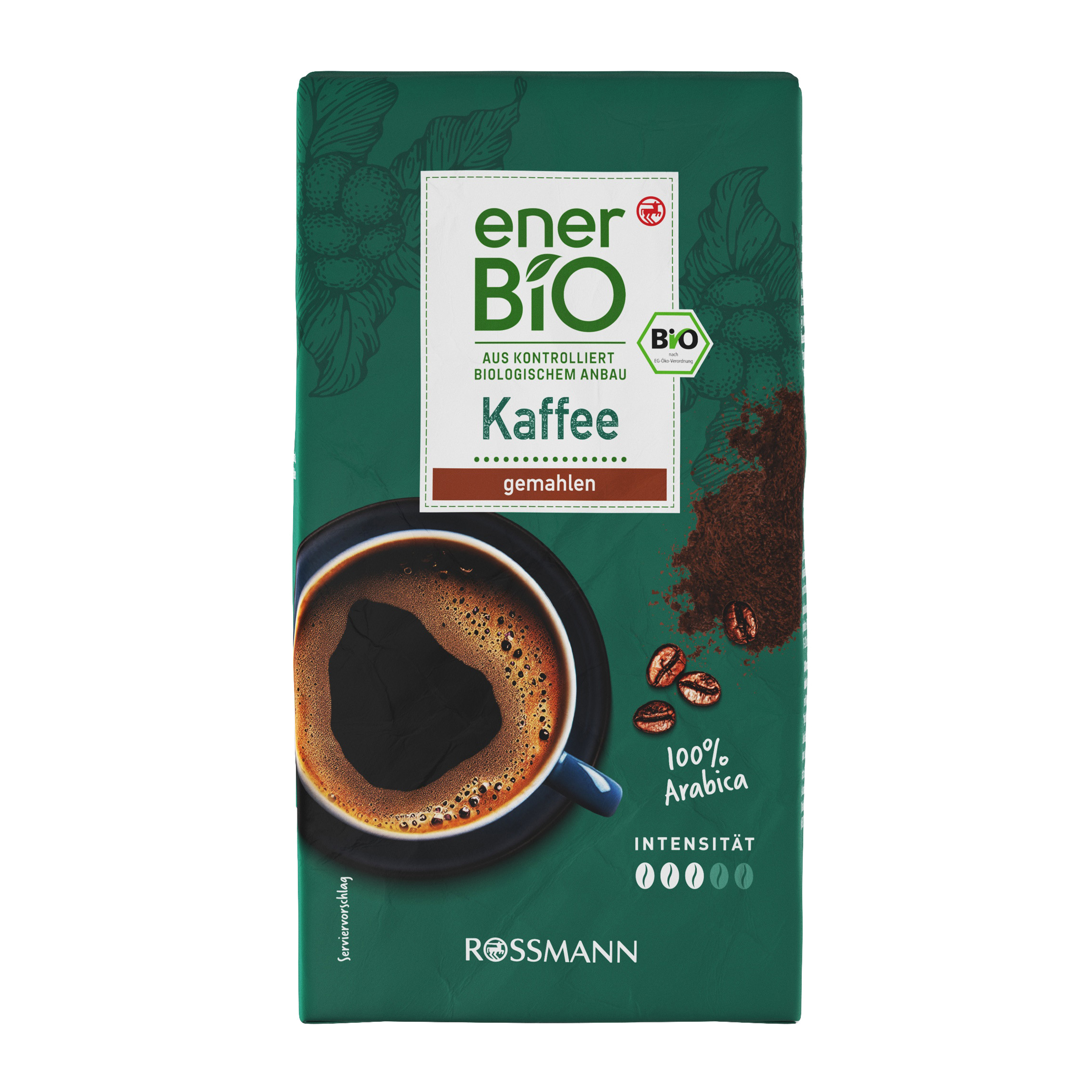 BIO pražená káva 100% Arabica