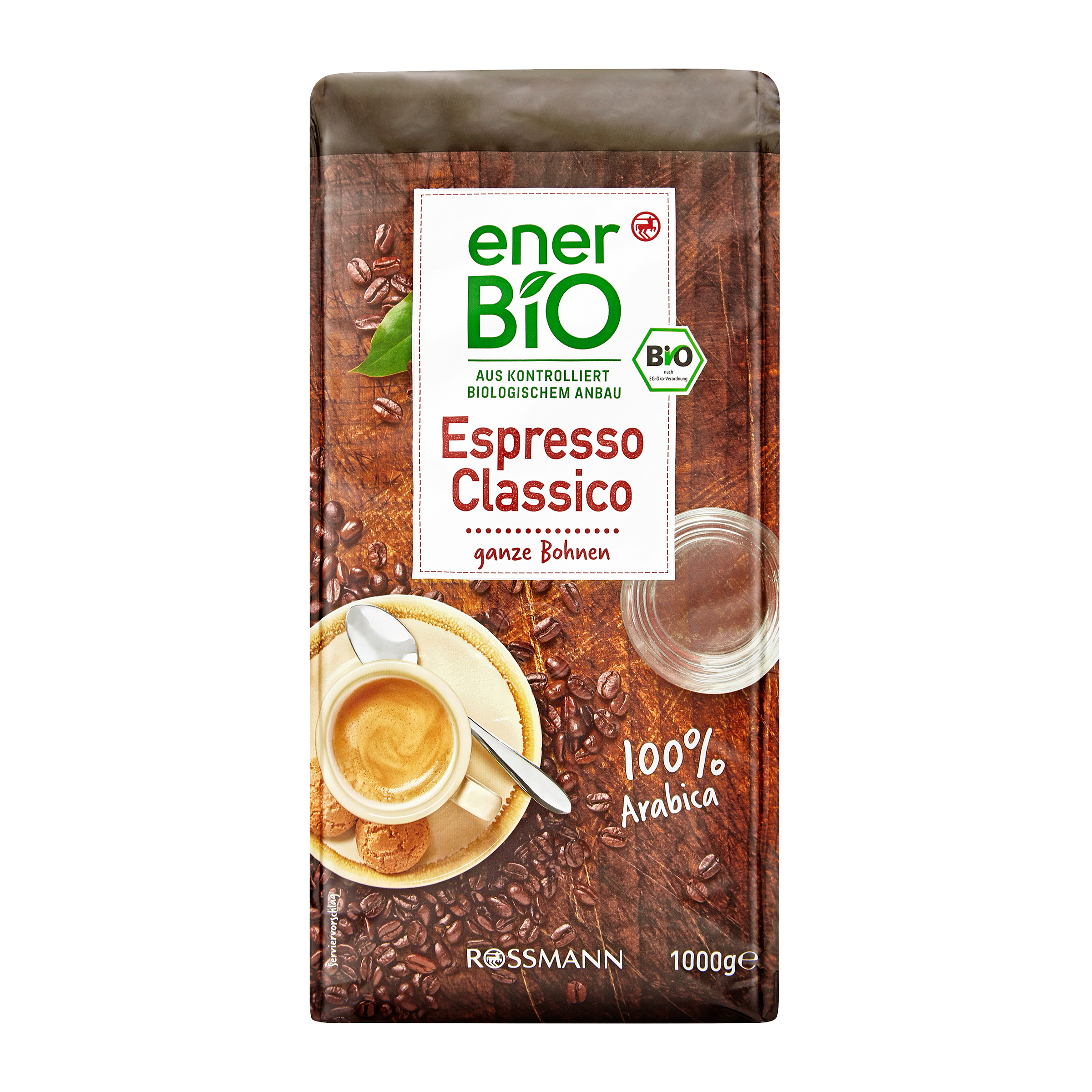 BIO pražená zrnková káva espresso