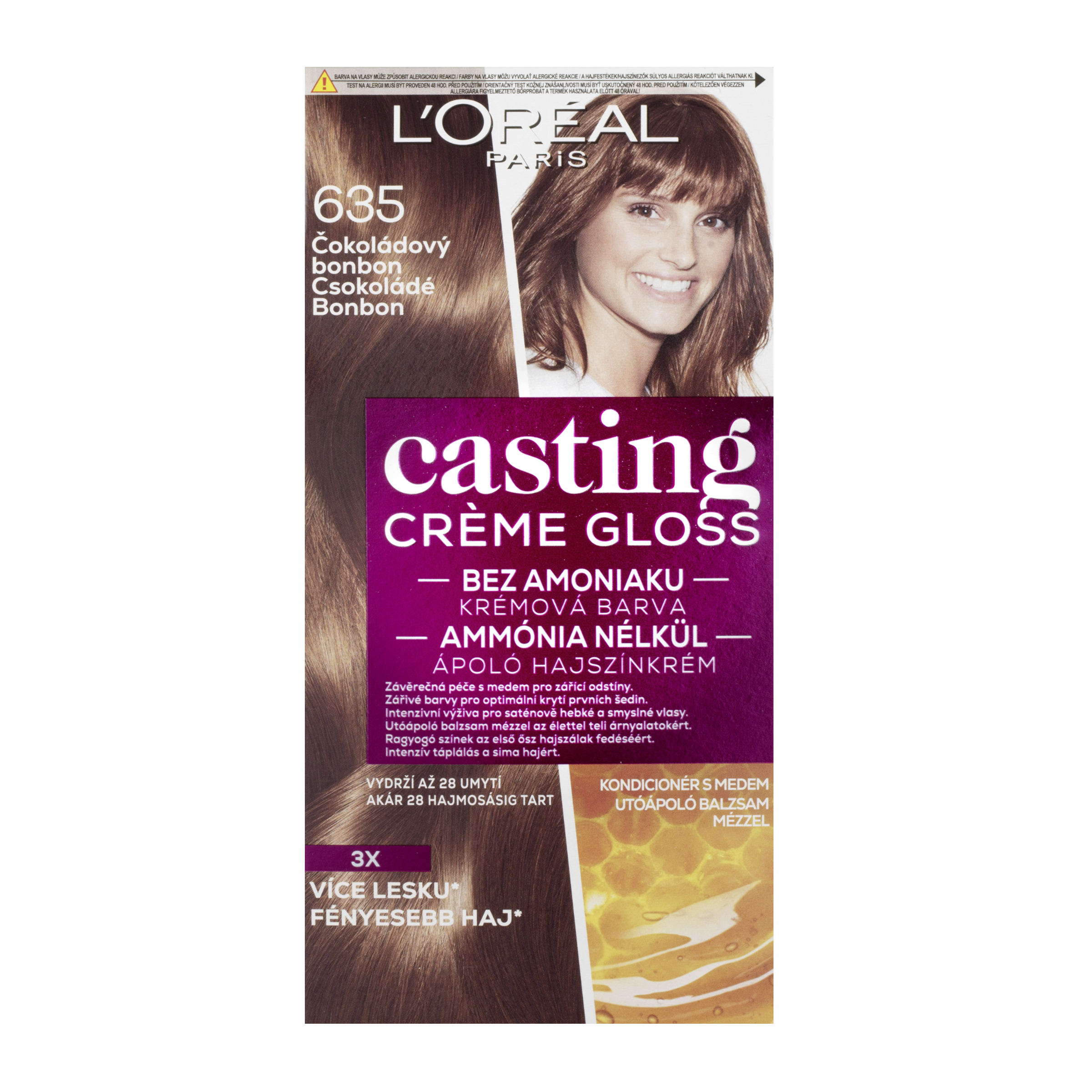 Barva Casting Creme Gloss 635 čokoládový bonbon