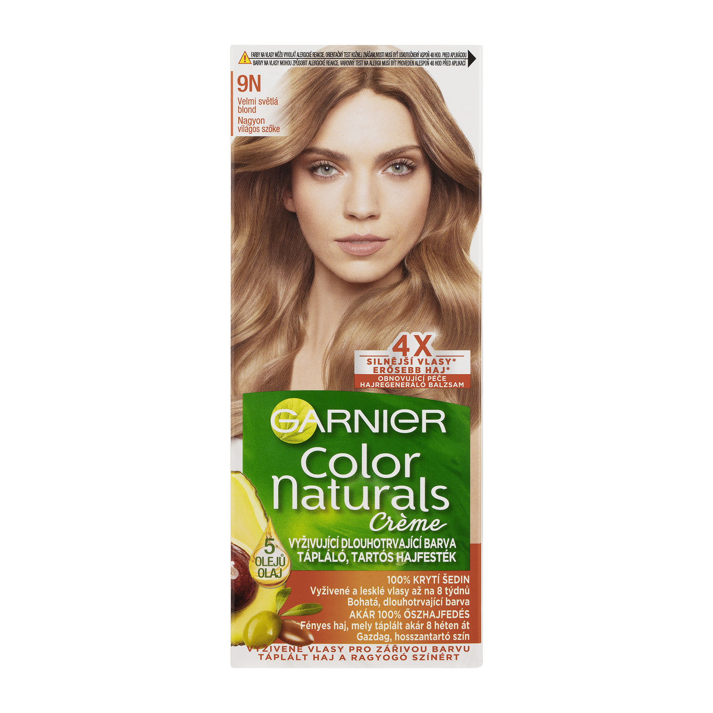 Barva na vlasy Color Naturals 9N velmi světlá blond