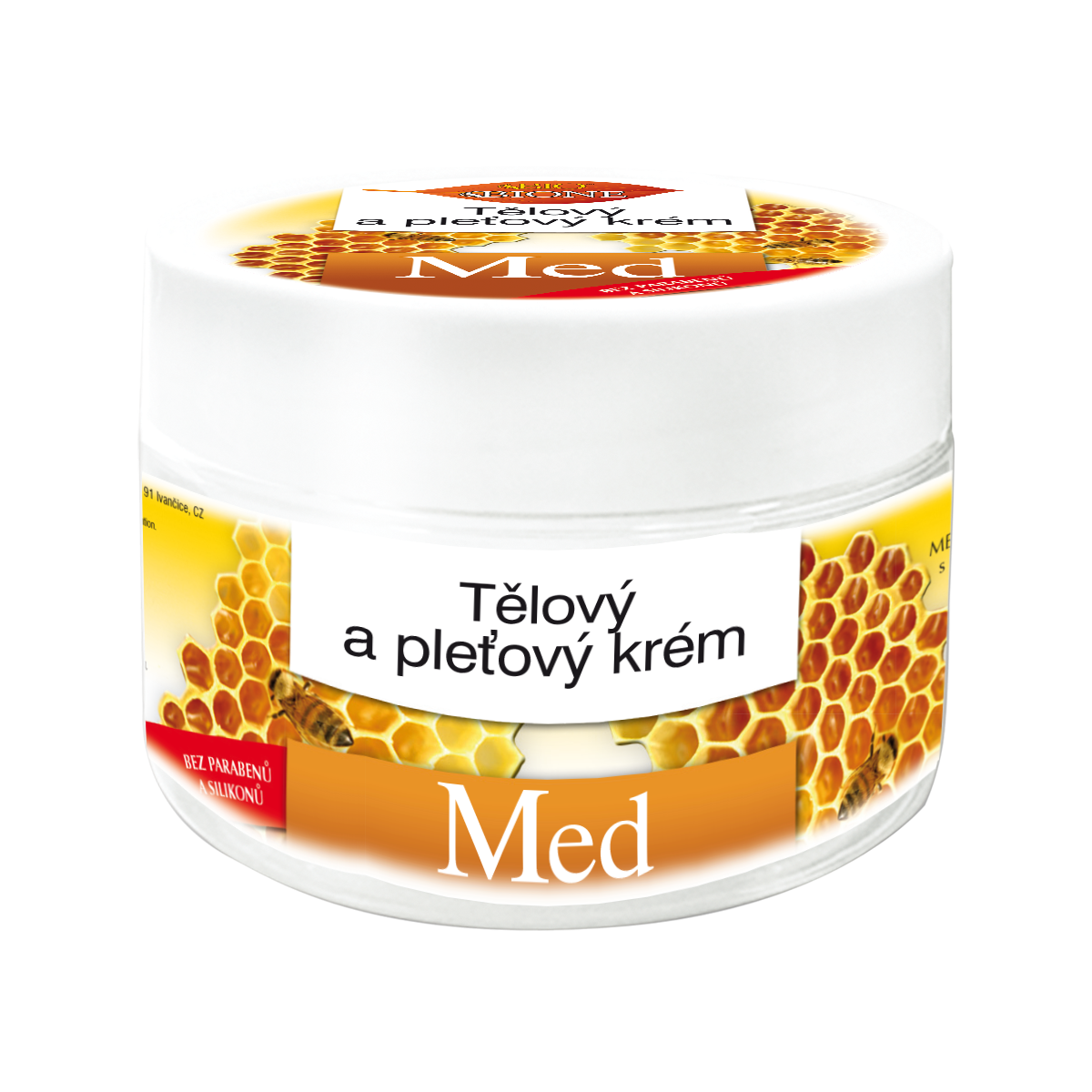 Tělový a pleťový krém Med