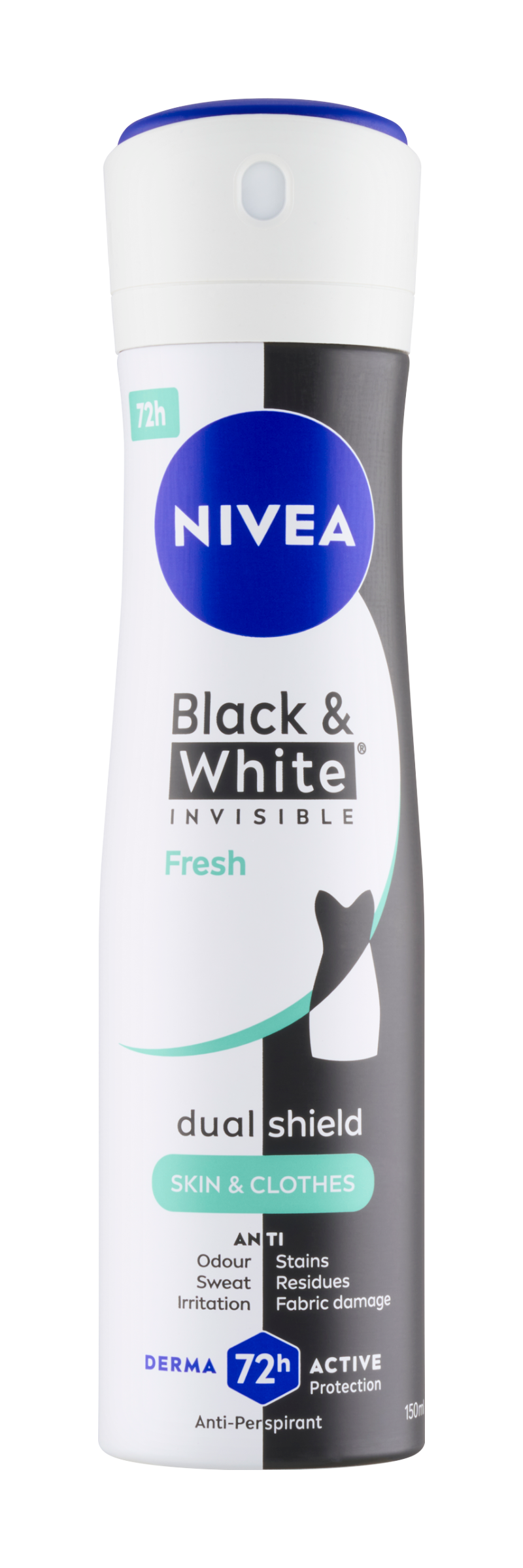 NIVEA Antiperspirant sprej pro ženy Black & White Invisible Fresh 150 ml