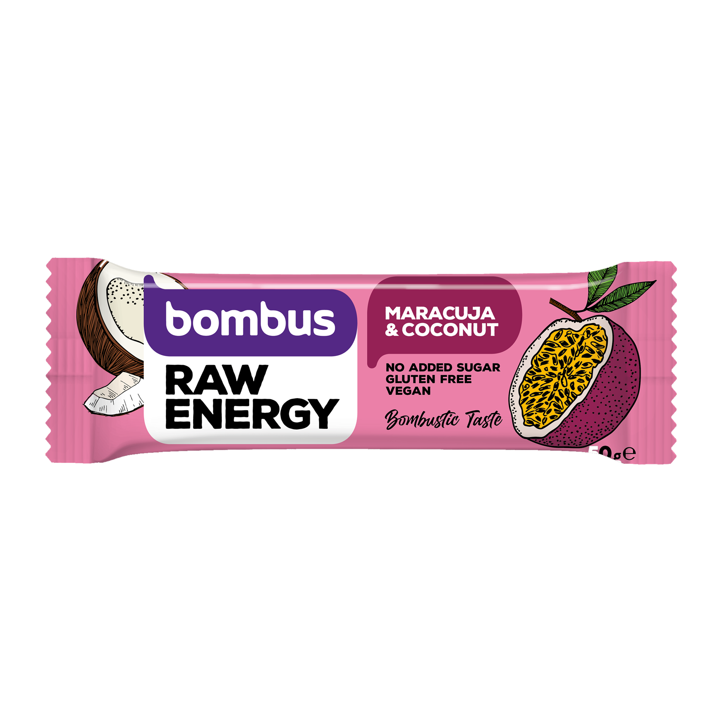 Tyčinka Raw Energy s marakujou a kokosem marakuja a kokos