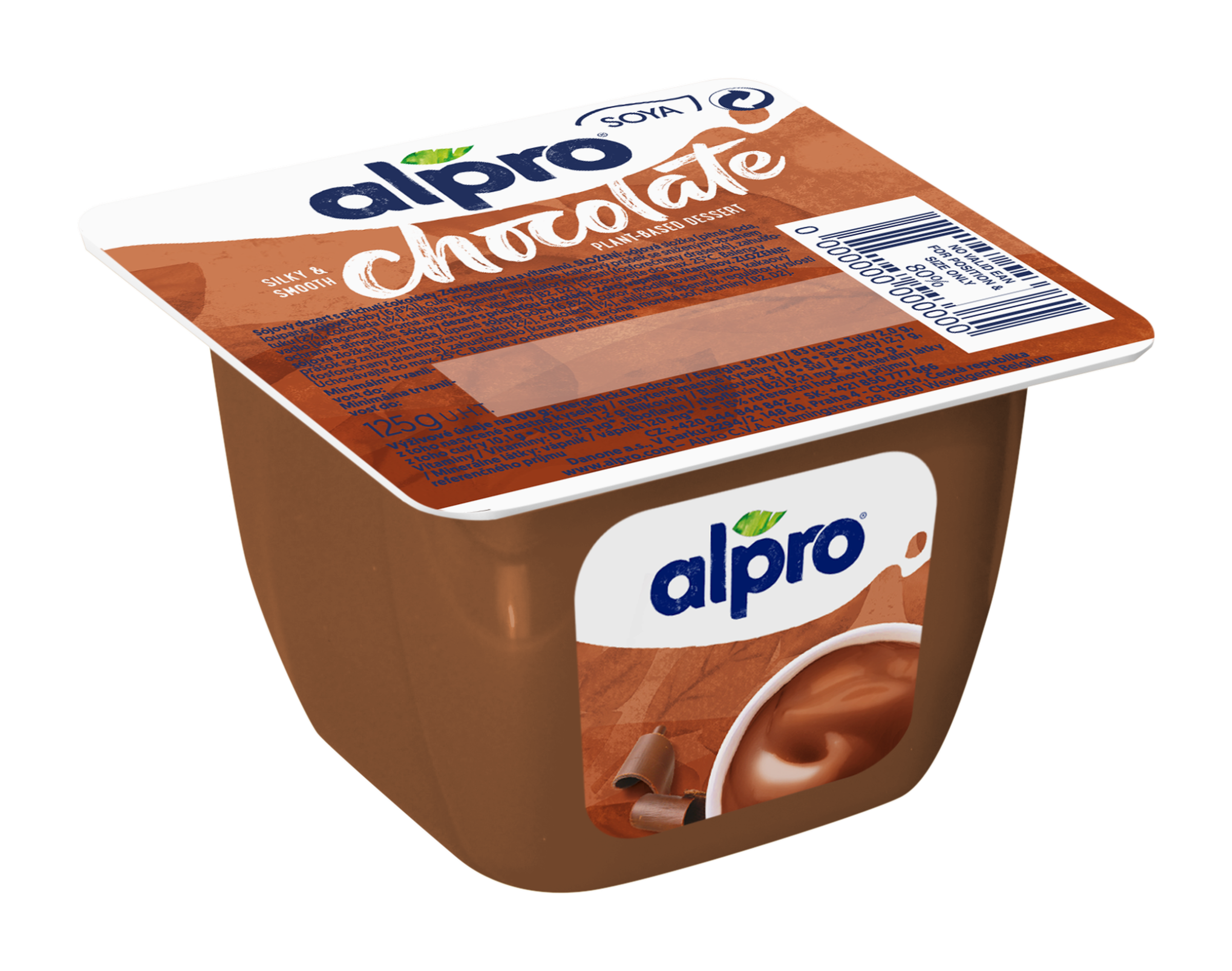 Sójový dezert s čokoládovou příchutí