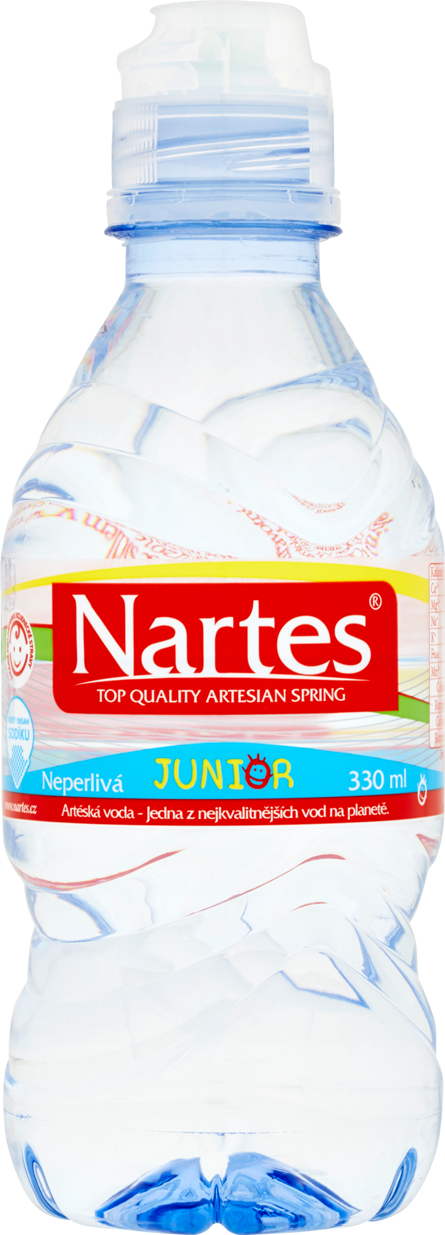 Nartes Pramenitá voda neperlivá Junior  330 ml