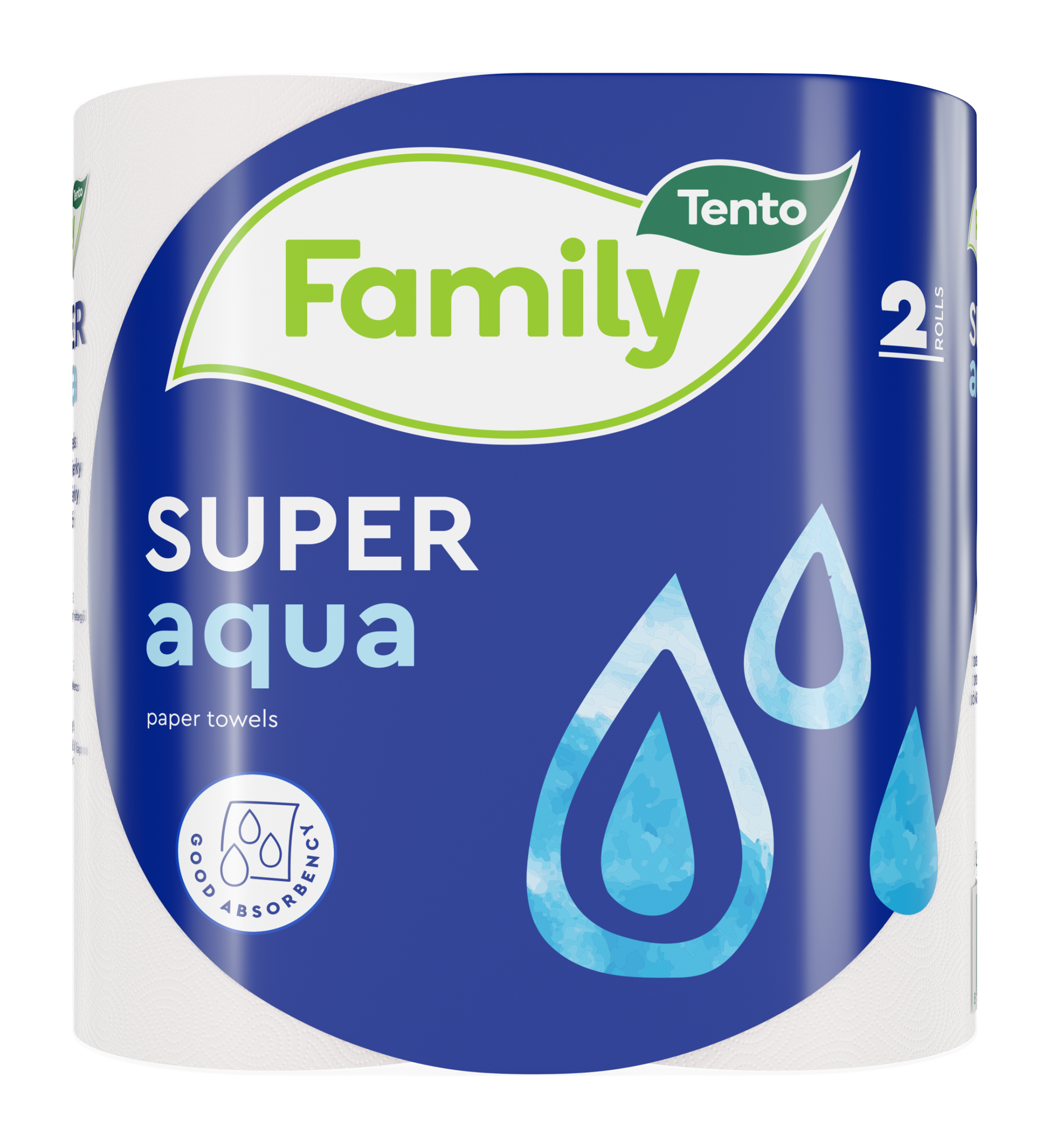 Papírové utěrky Family Super Aqua 