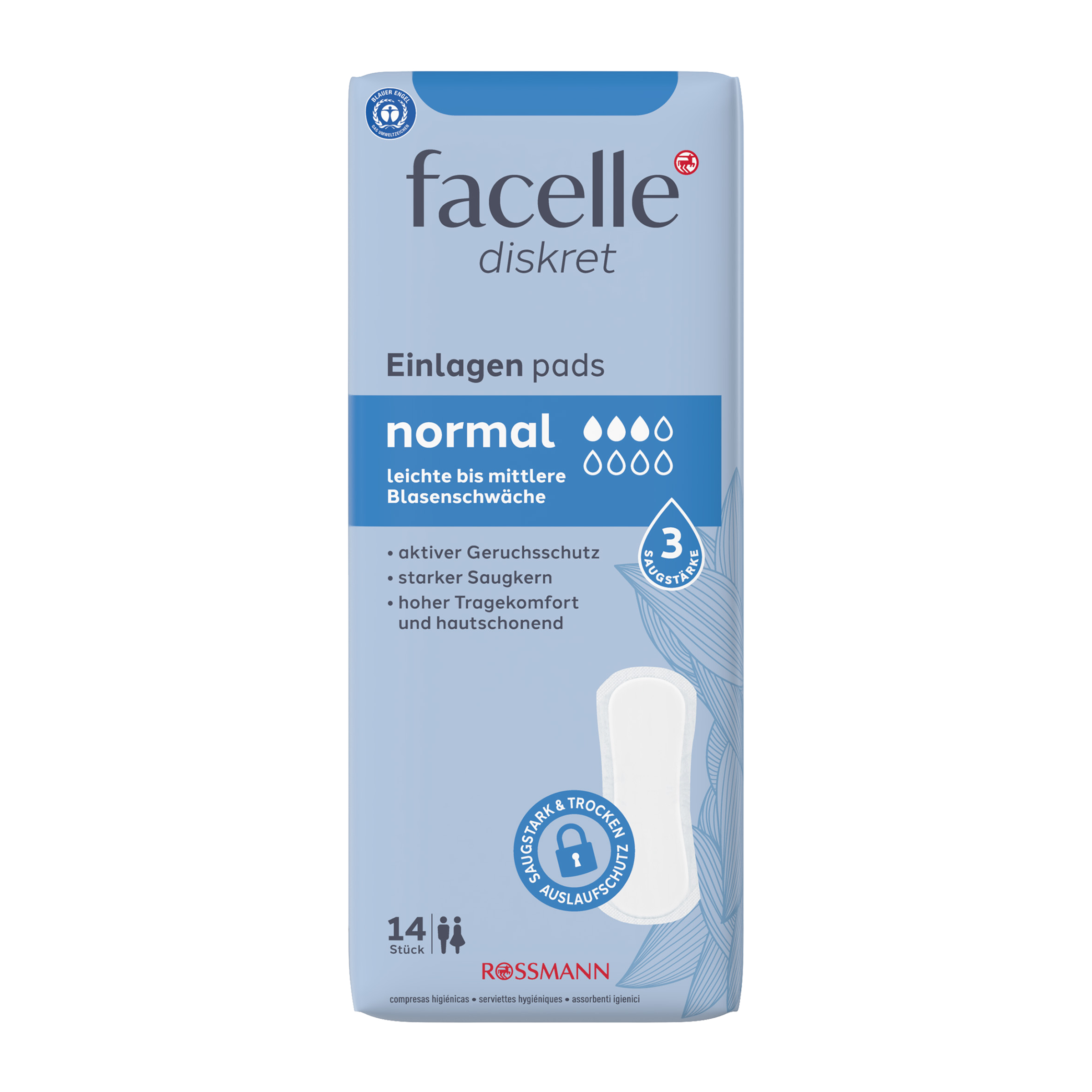 Inkontinenční vložky Normal