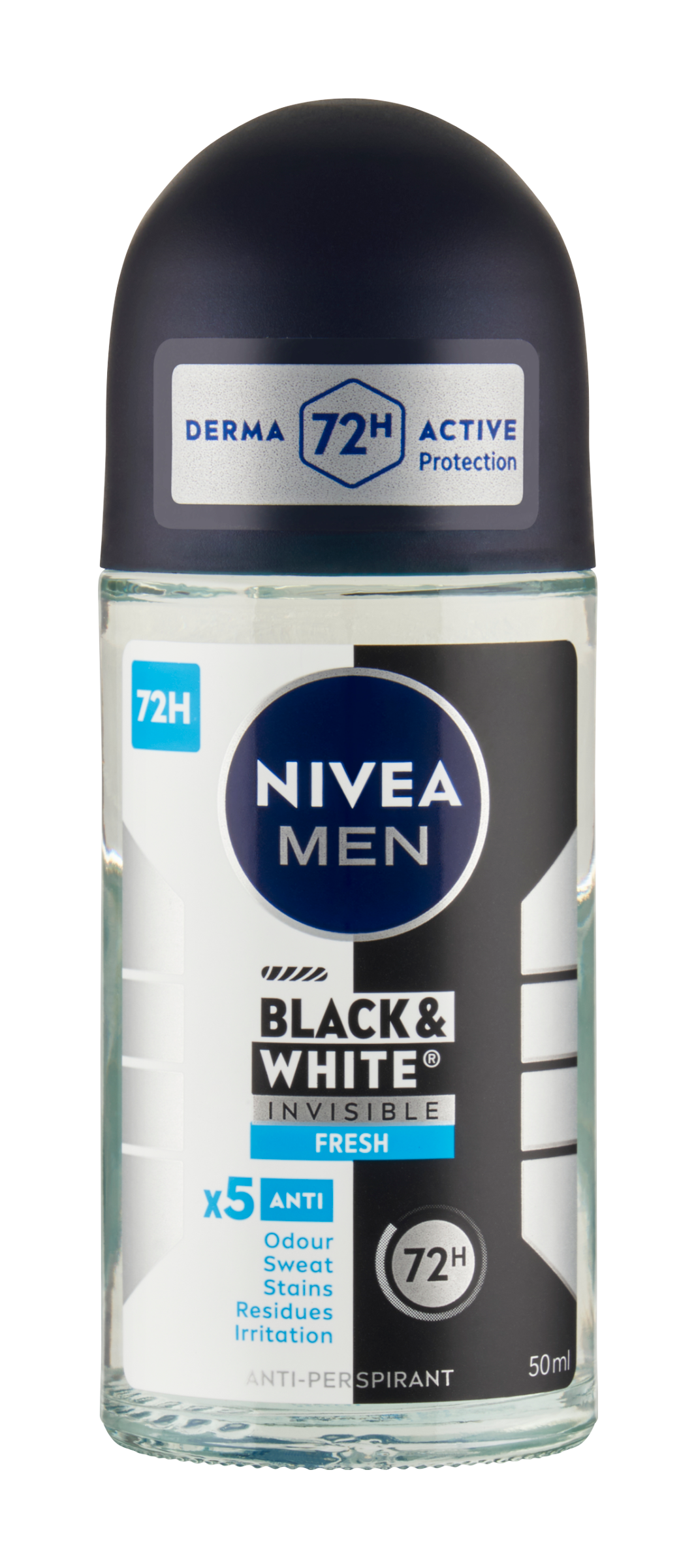 Antiperspirant roll-on pro muže Black & White Invisible Fresh