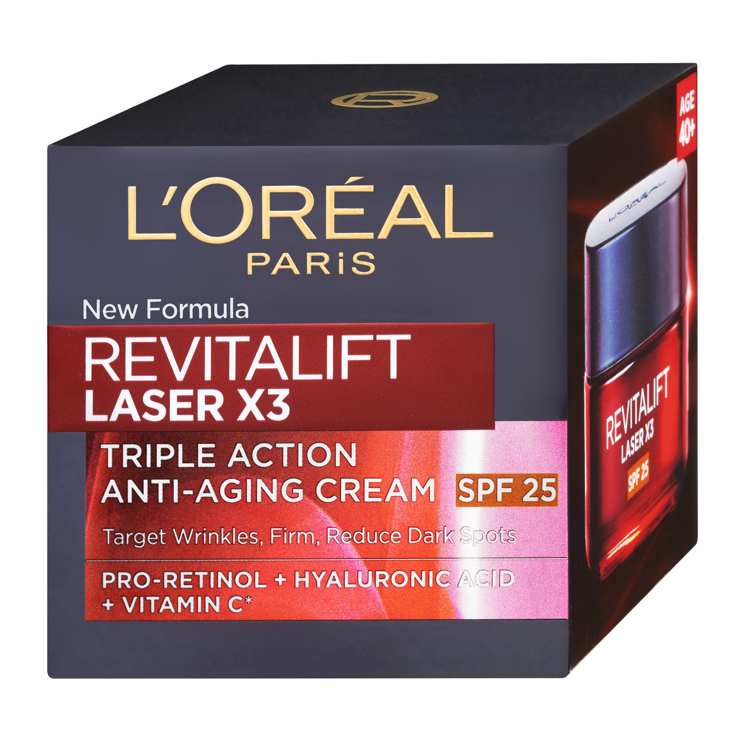 Denní krém Revitalift Laser X3 s SPF25