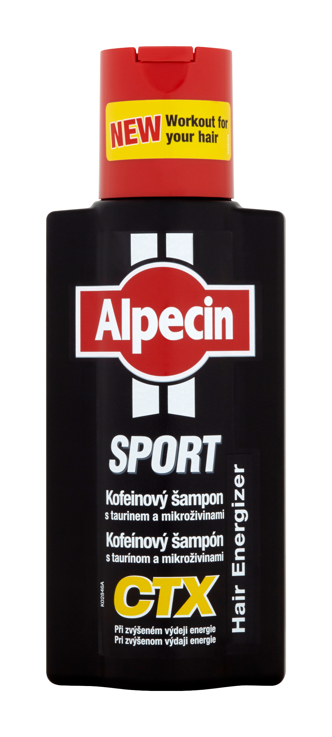 Kofeinový šampon pro muže Sport CTX