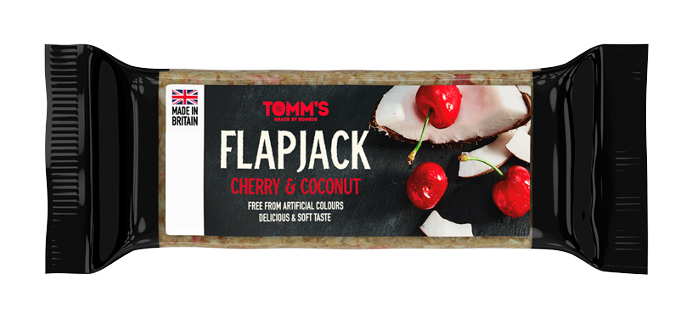 Flapjack s třešněmi a kokosem