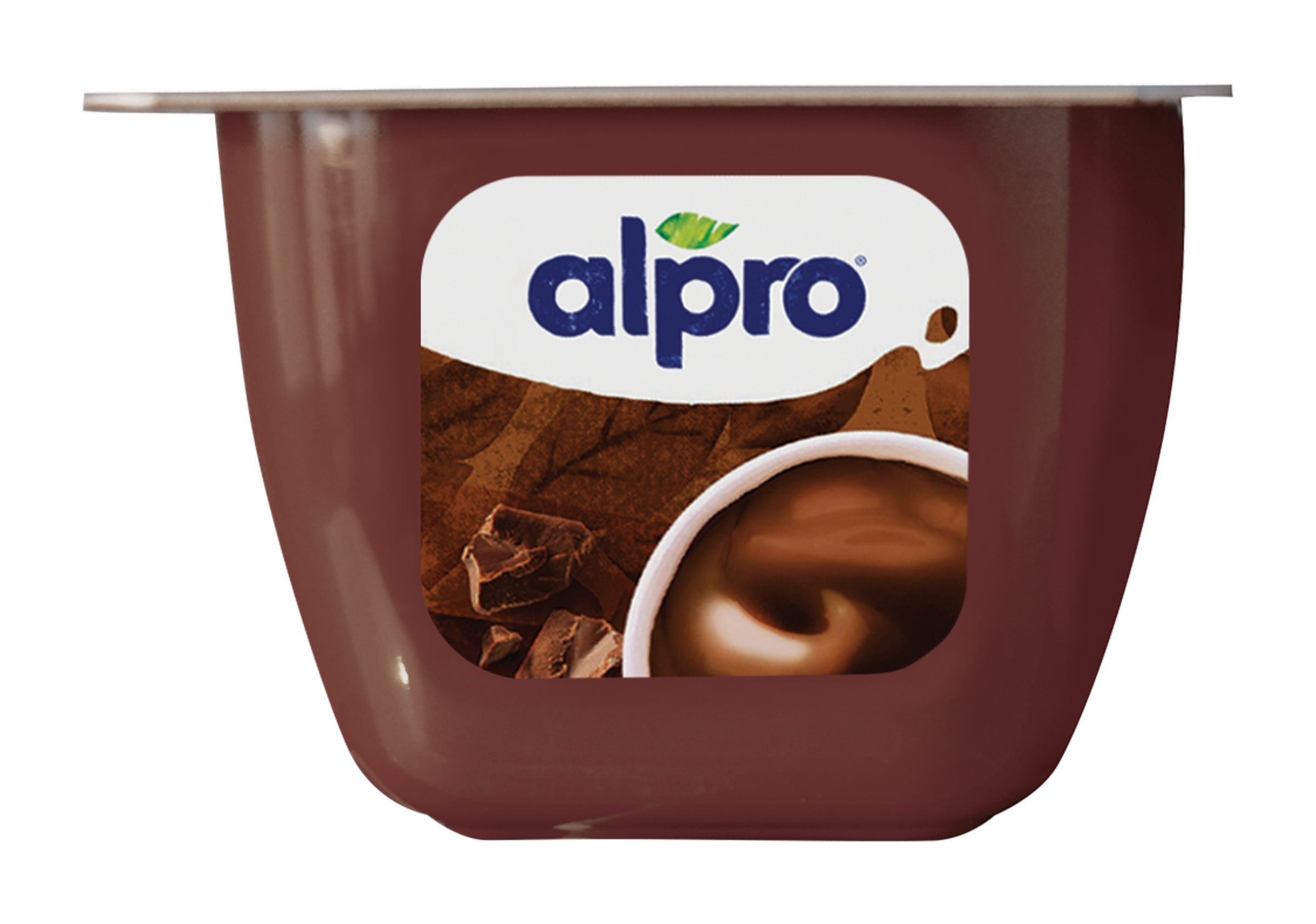 Sójový dezert s příchutí hořké čokolády