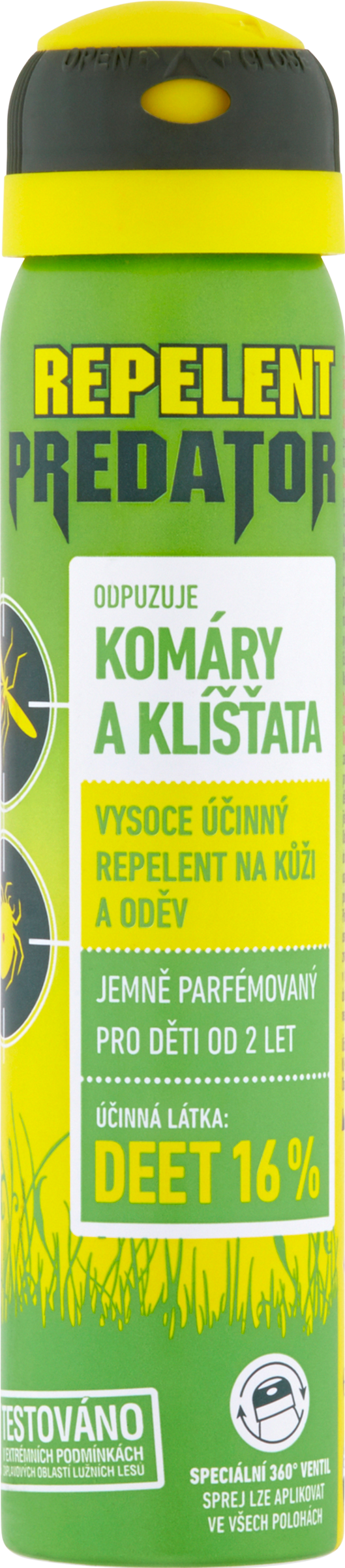 Predator Repelent proti komárům a klíšťatům 90 ml