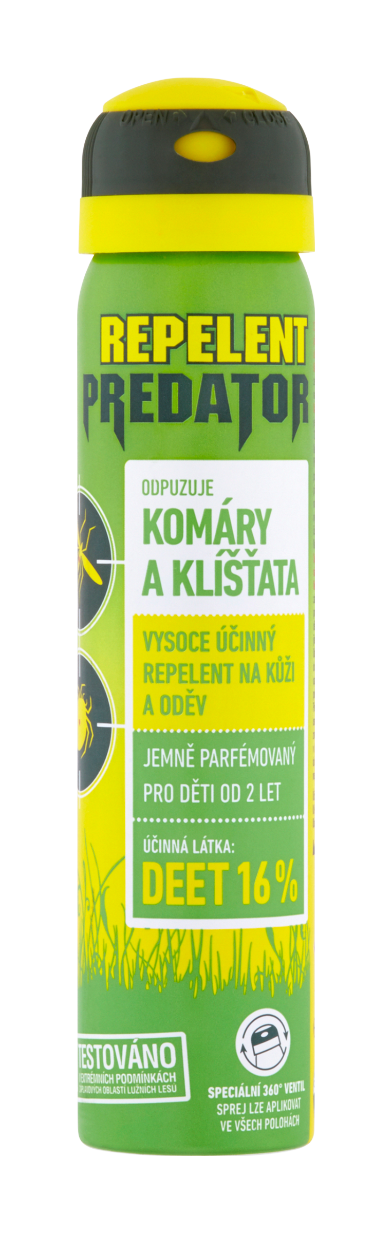 Repelent proti komárům a klíšťatům