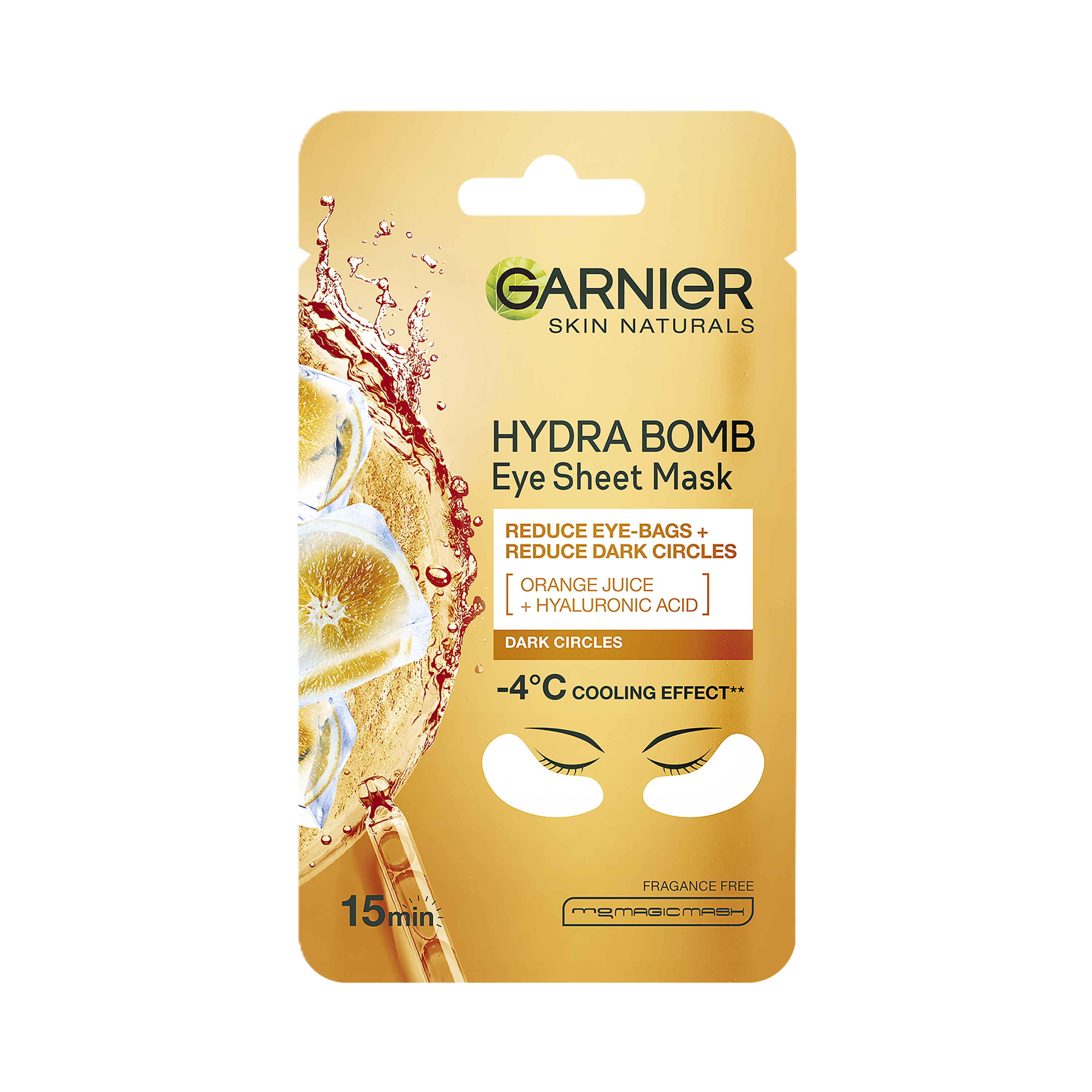 Povzbuzující polštářky pod oči Hydra Bomb