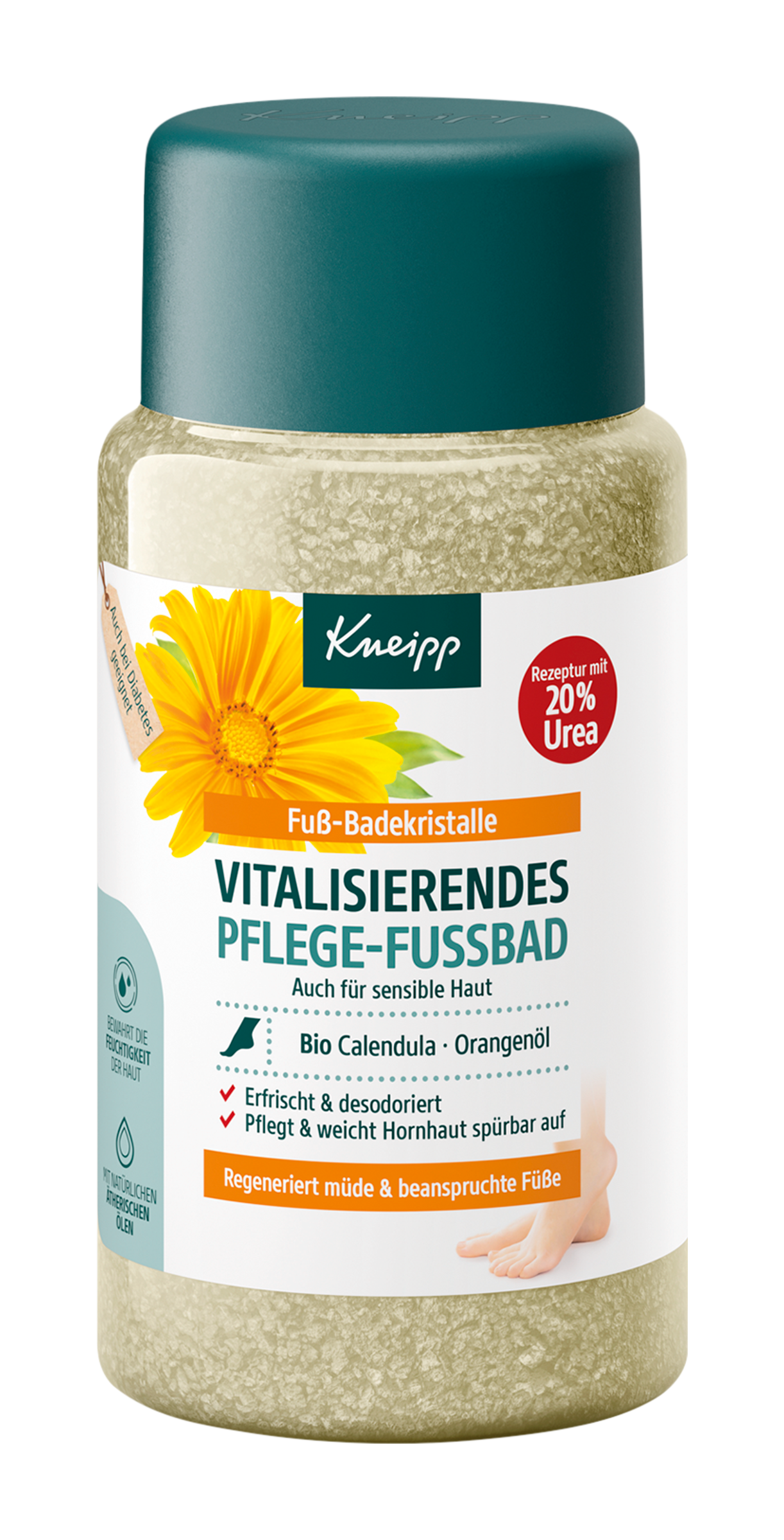 Sůl do koupele na chodidla