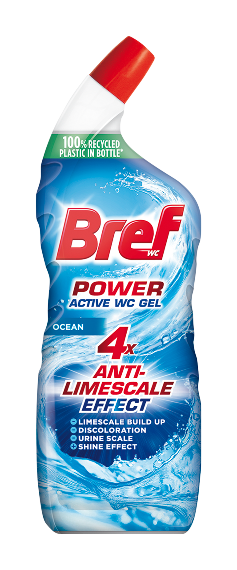 WC čistič  Power Aktiv Gel s efektem osvěžovače vzduchu Ocean