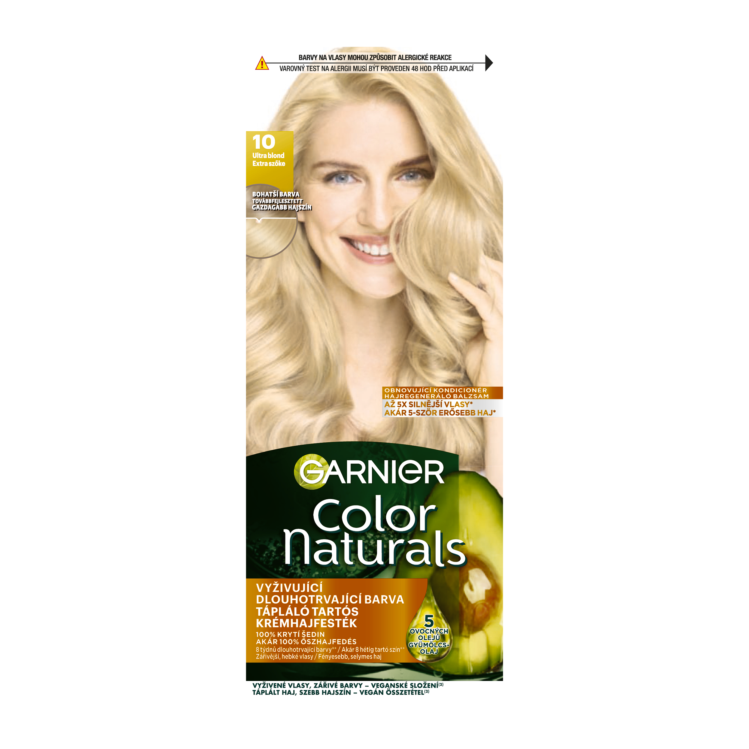 Barva na vlasy Color Naturals 10 ultra blond