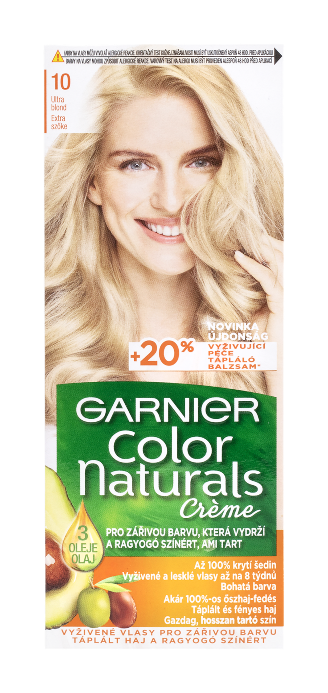 Barva na vlasy Color Naturals 10 ultra blond