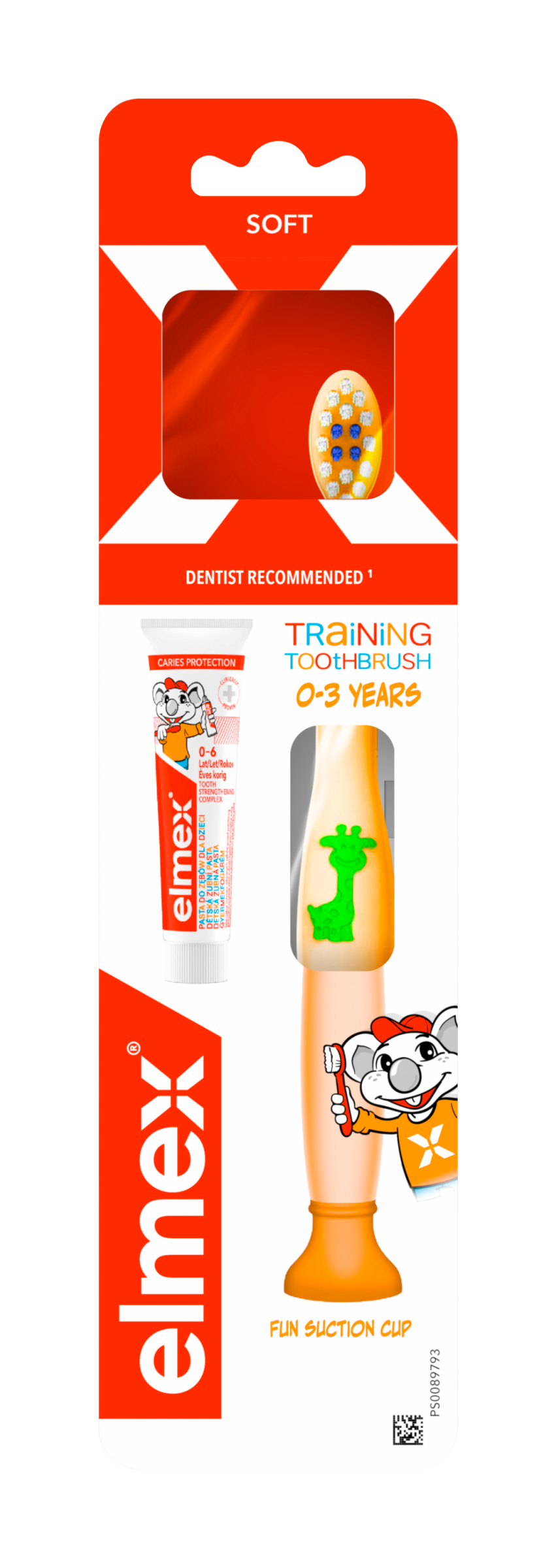 Zubní kartáček + dětská zubní pasta, různé druhy