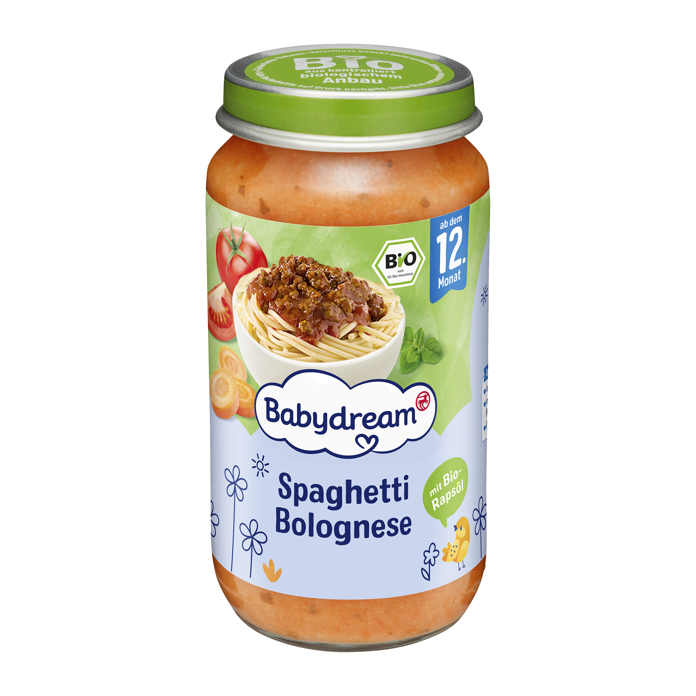 BIO příkrm špagety Bolognese   