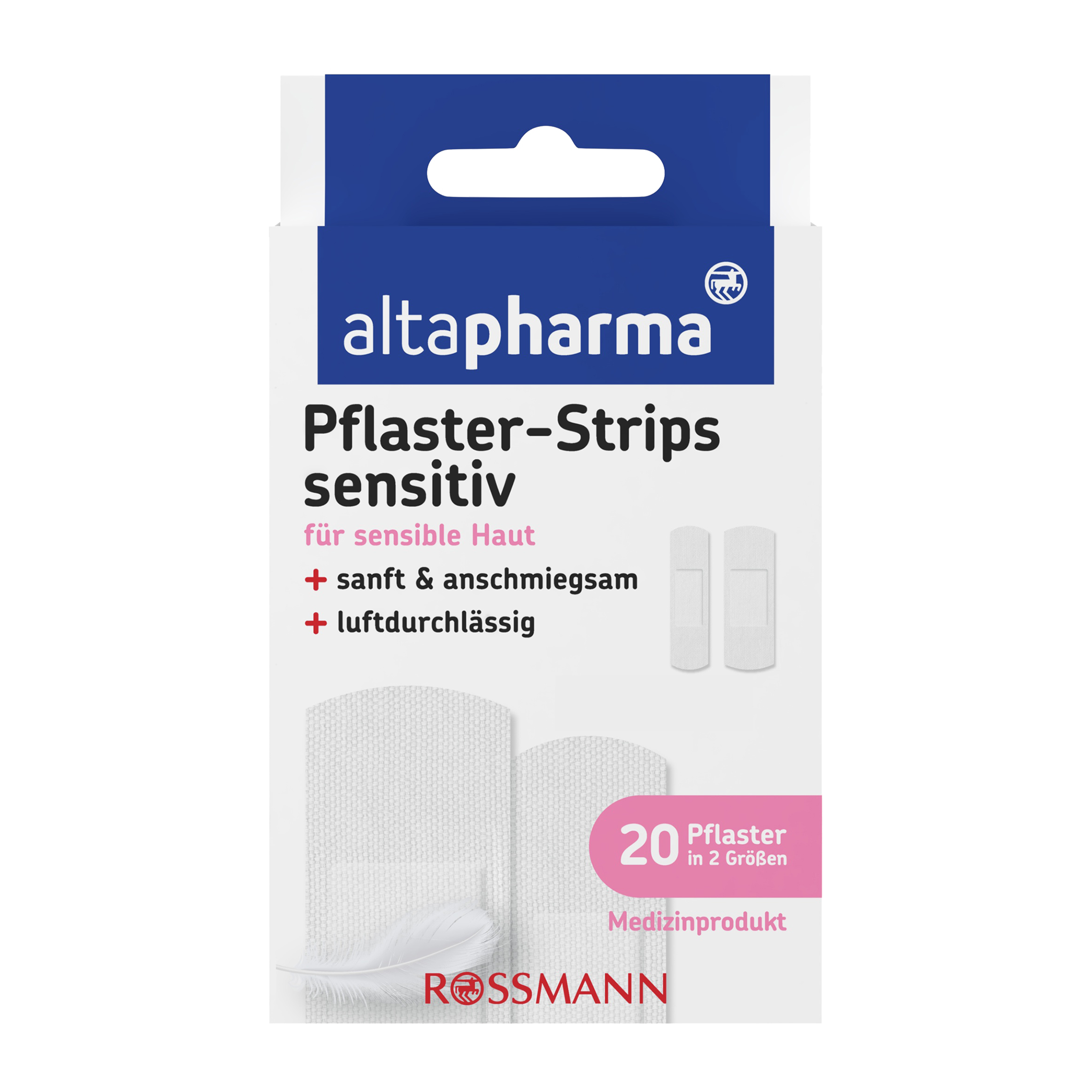 Náplasti Sensitive 2 velikosti