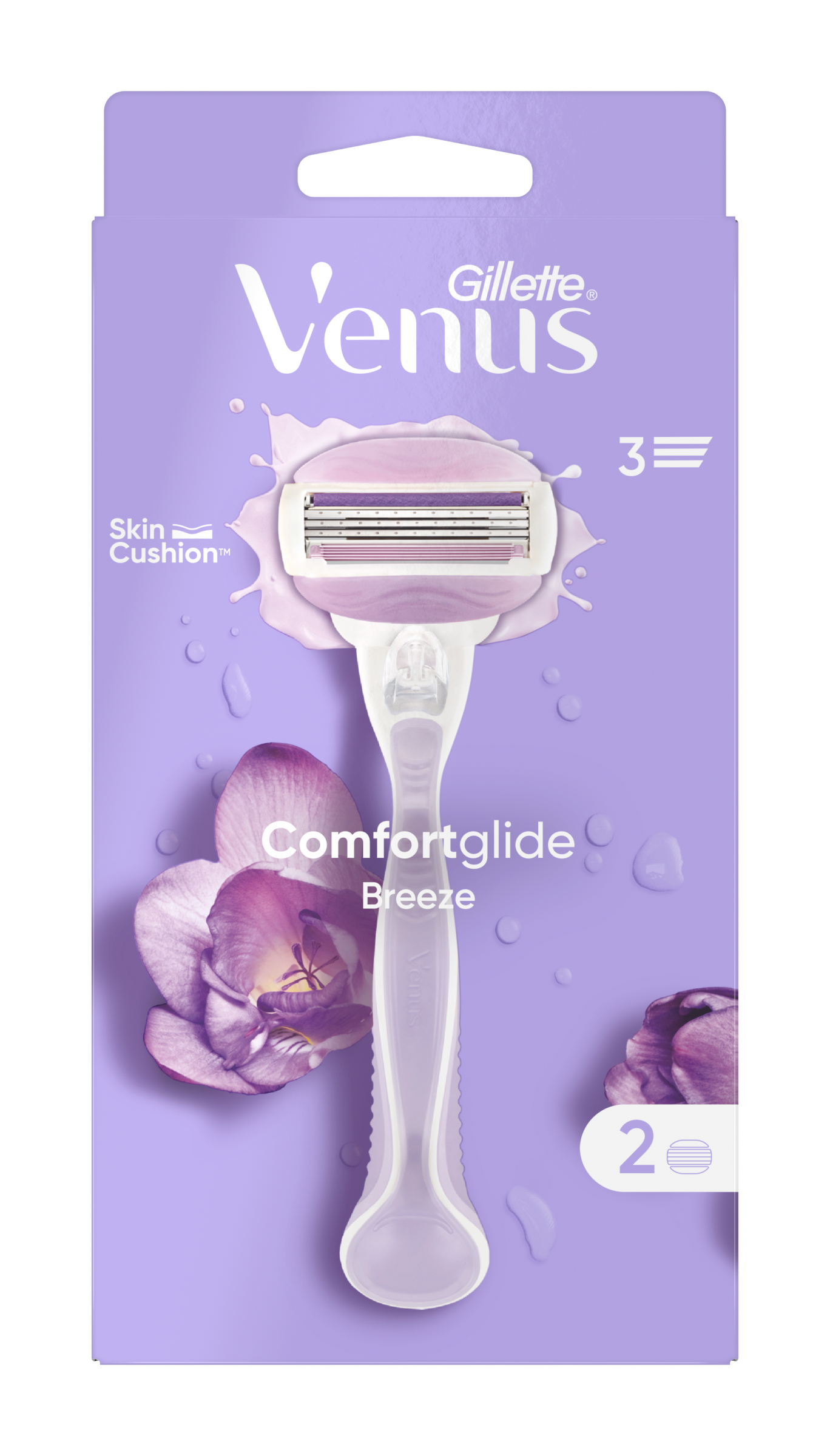 Dámský holicí strojek Venus ComfortGlide Breeze + náhradní holicí hlavice