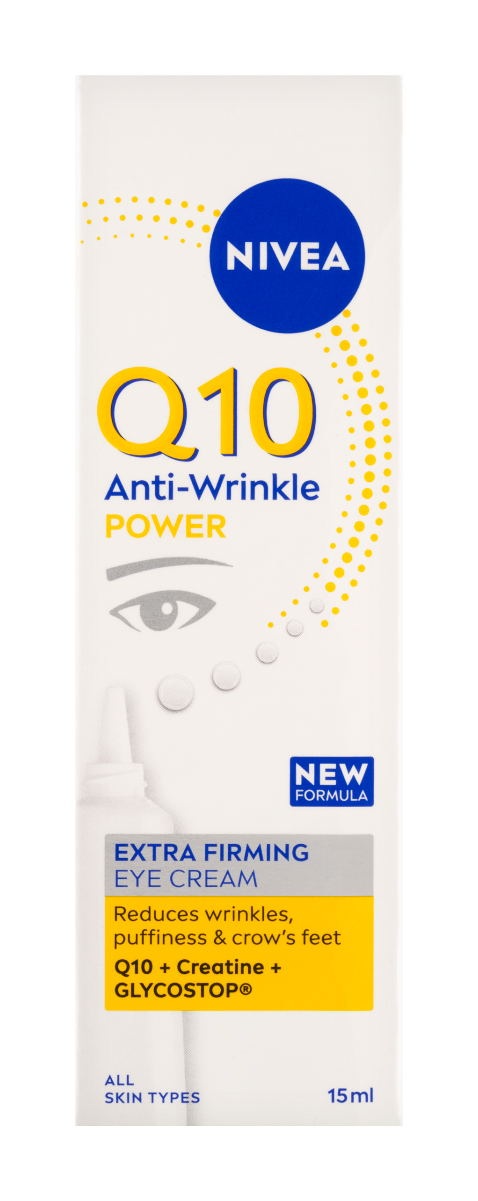 Zpevňující oční krém proti vráskám Q10 Power