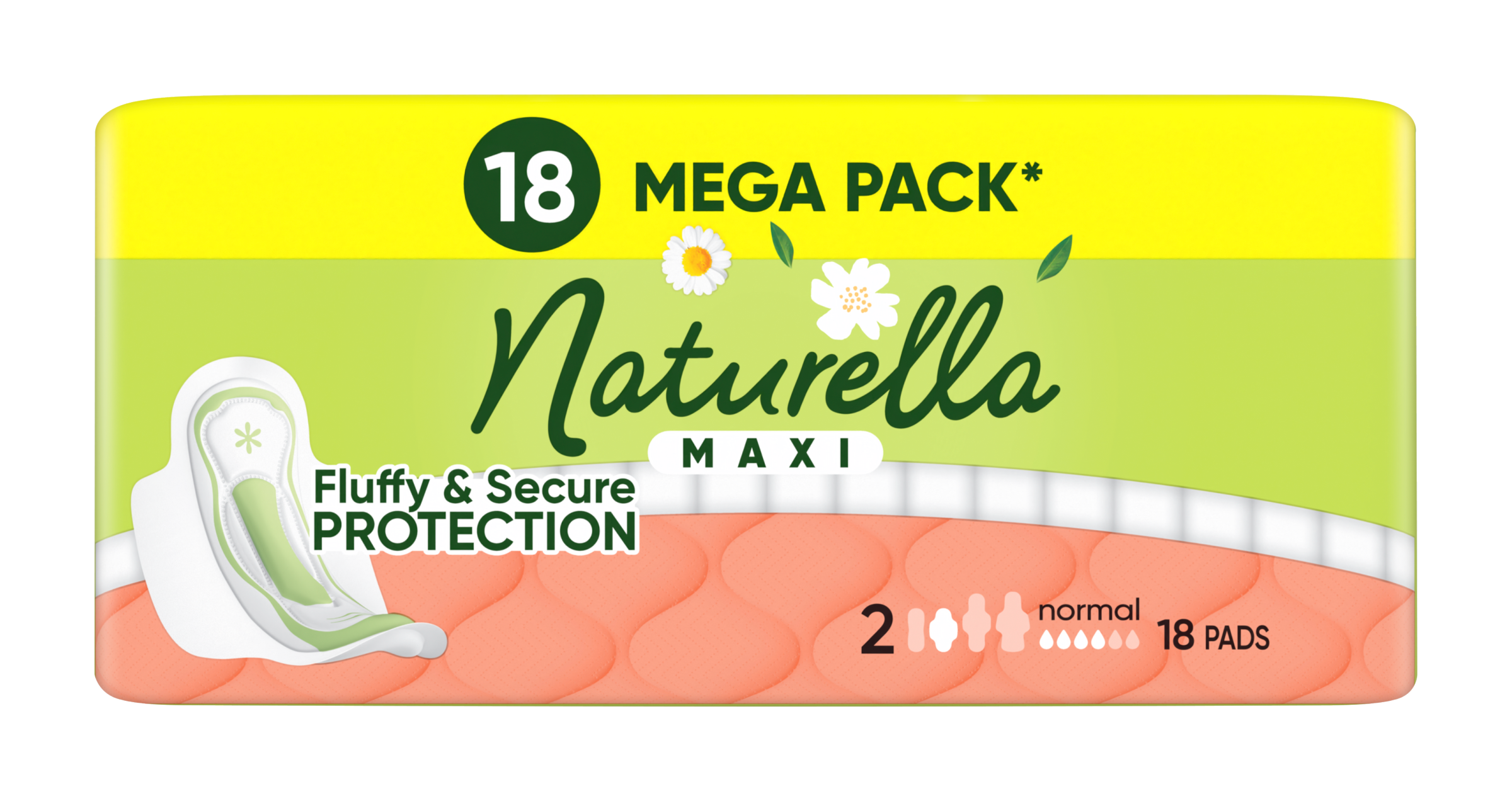 Hygienické vložky Maxi s křidélky vel. 2