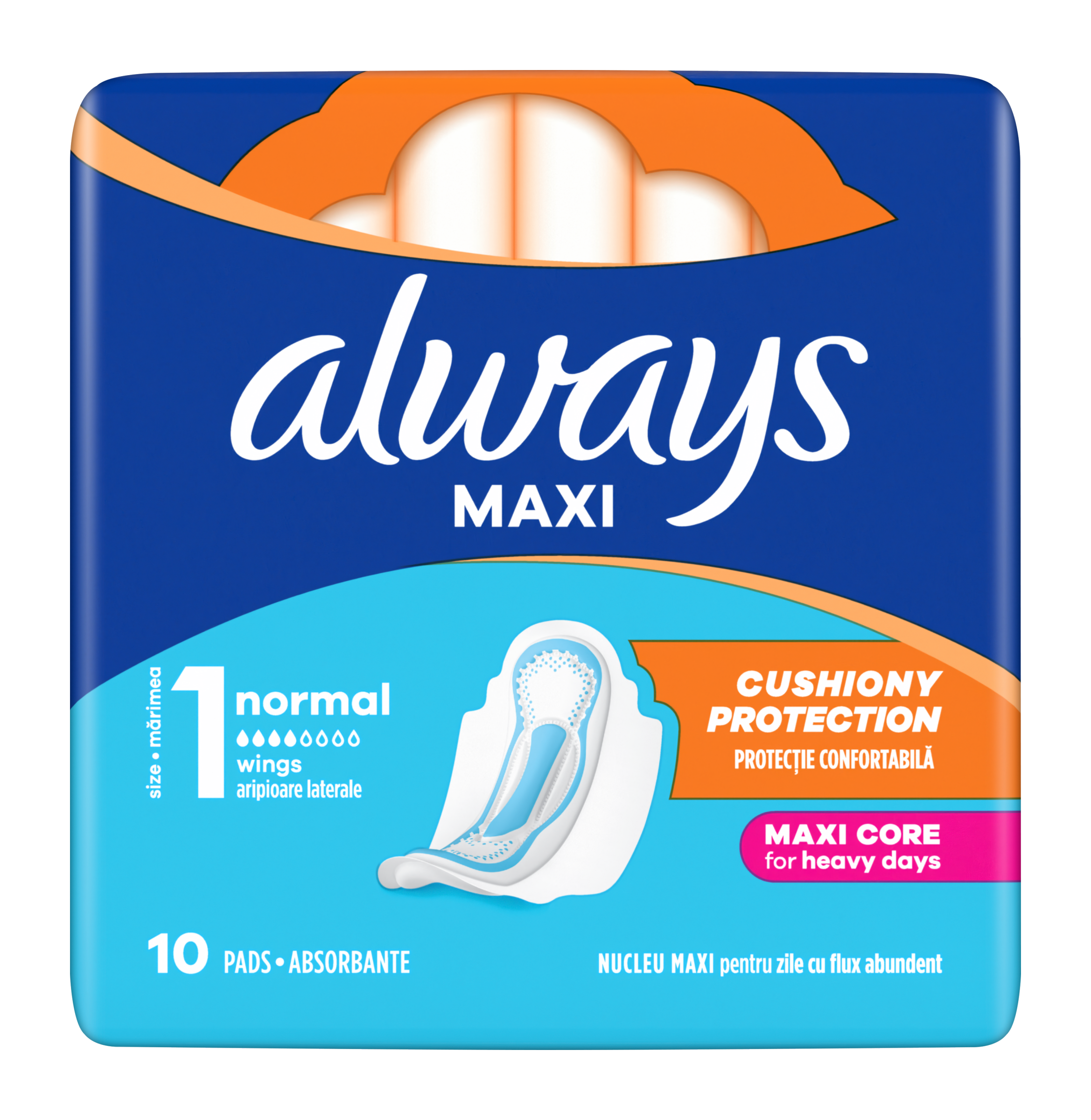 Hygienické vložky Classic Normal s křidélky vel. 1