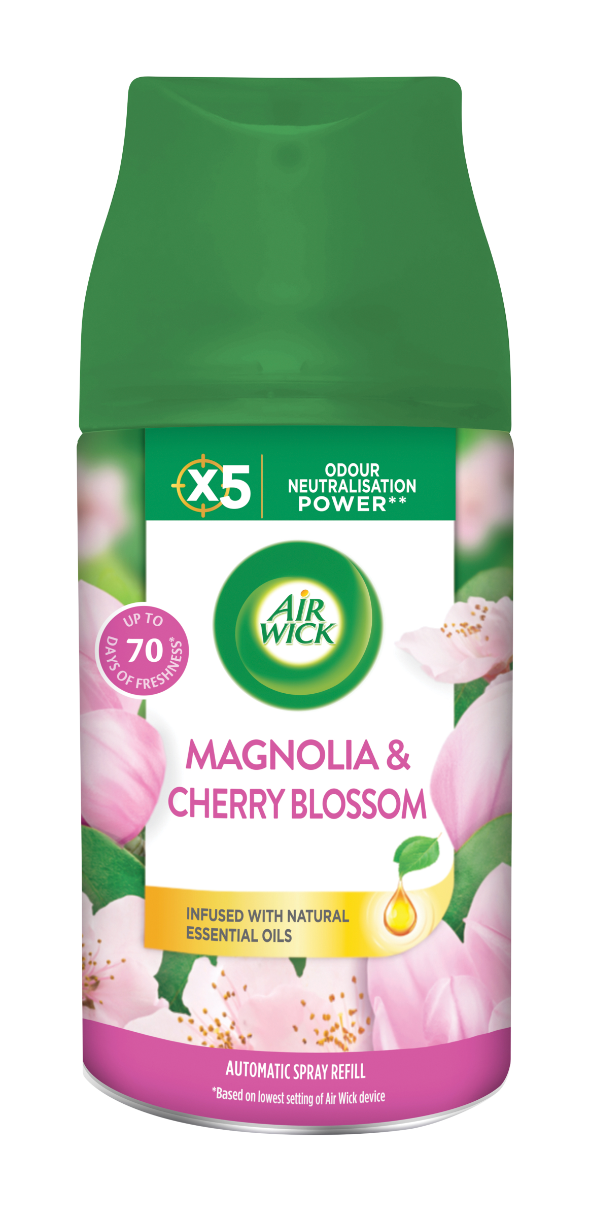 Náplň do osvěžovače vzduchu Freshmatic vůně Magnolie a květy třešní