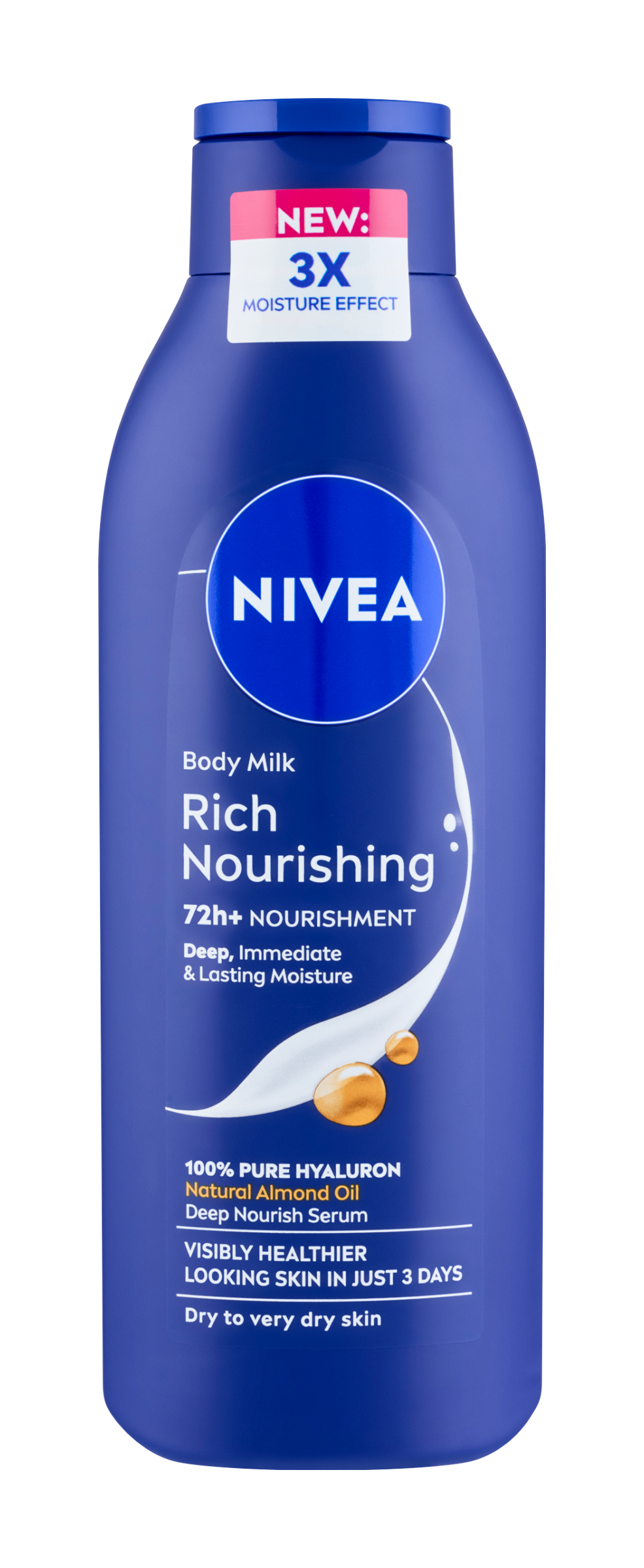 NIVEA Výživné tělové mléko Body Milk Rich Nourishing 250 ml 250 ml
