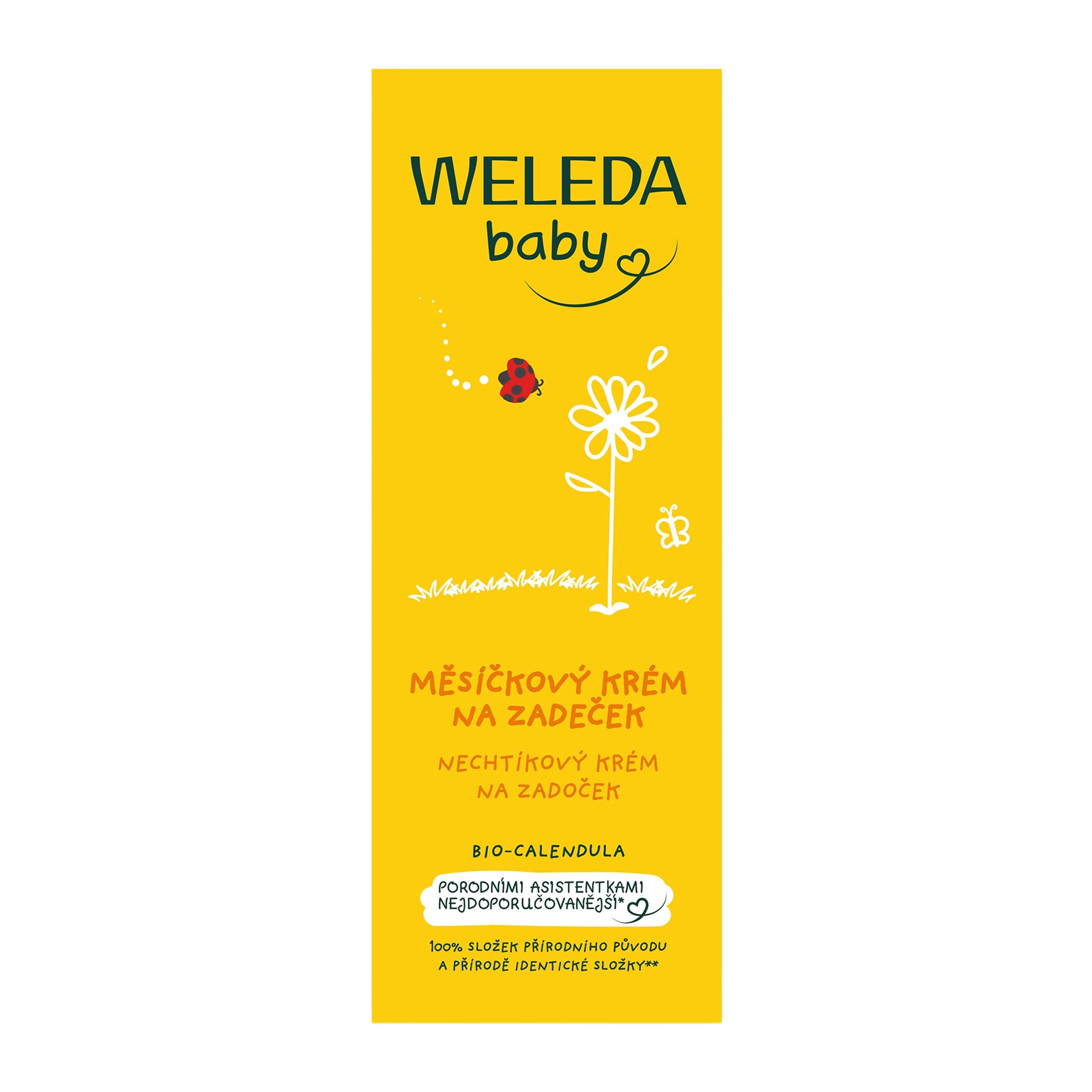 Měsíčkový krém na zadeček 