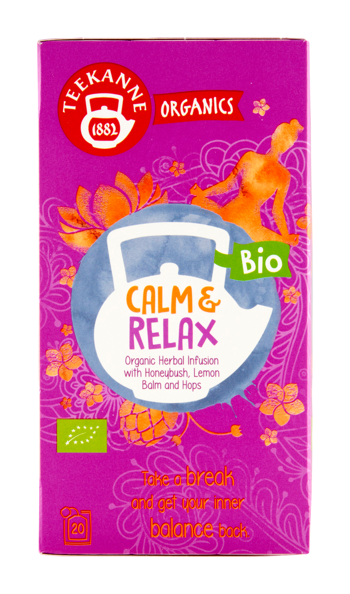 Bylinný čaj Organics Calm & Relax