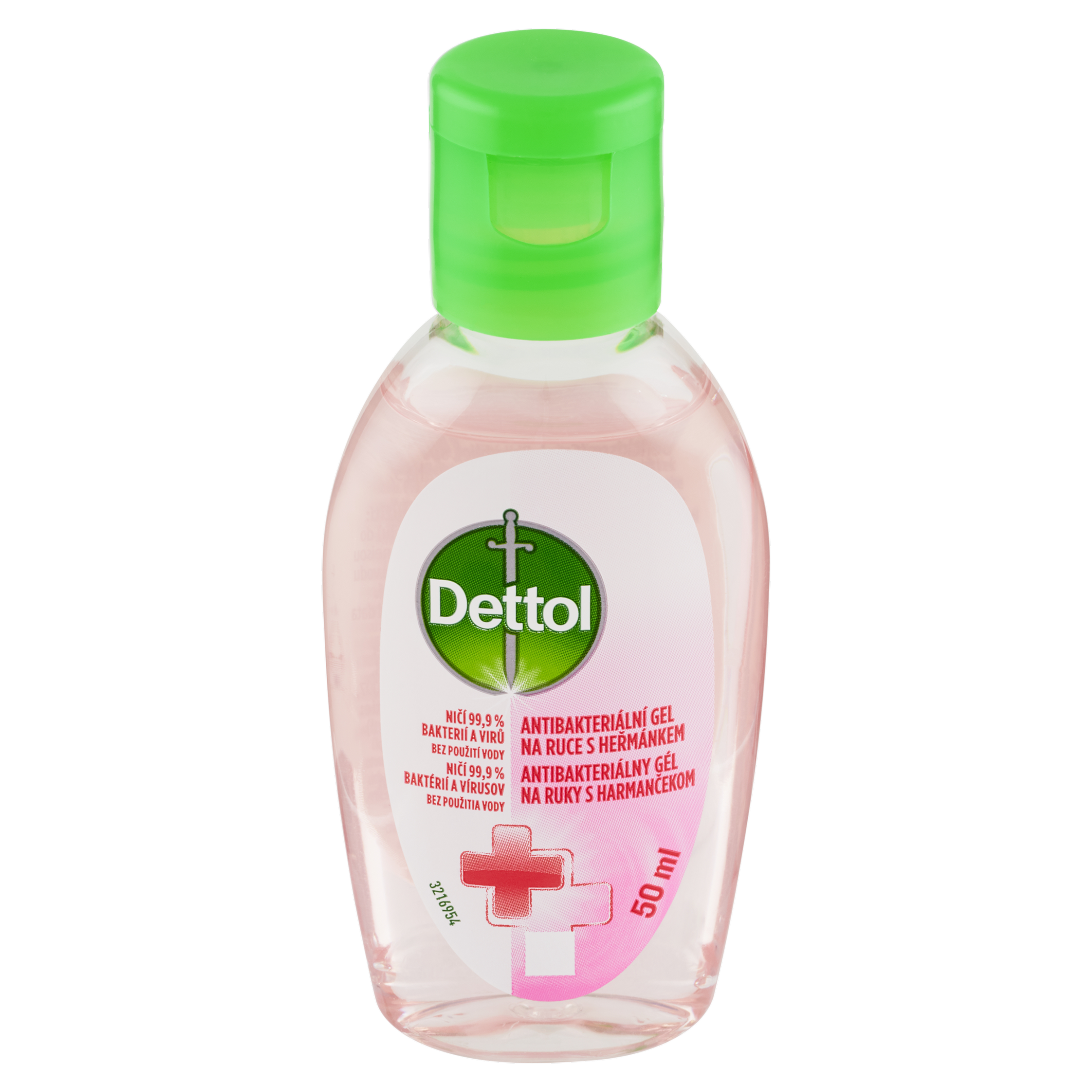 Dettol Antibakteriální gel na ruce s heřmánkem Heřmánek 50 ml