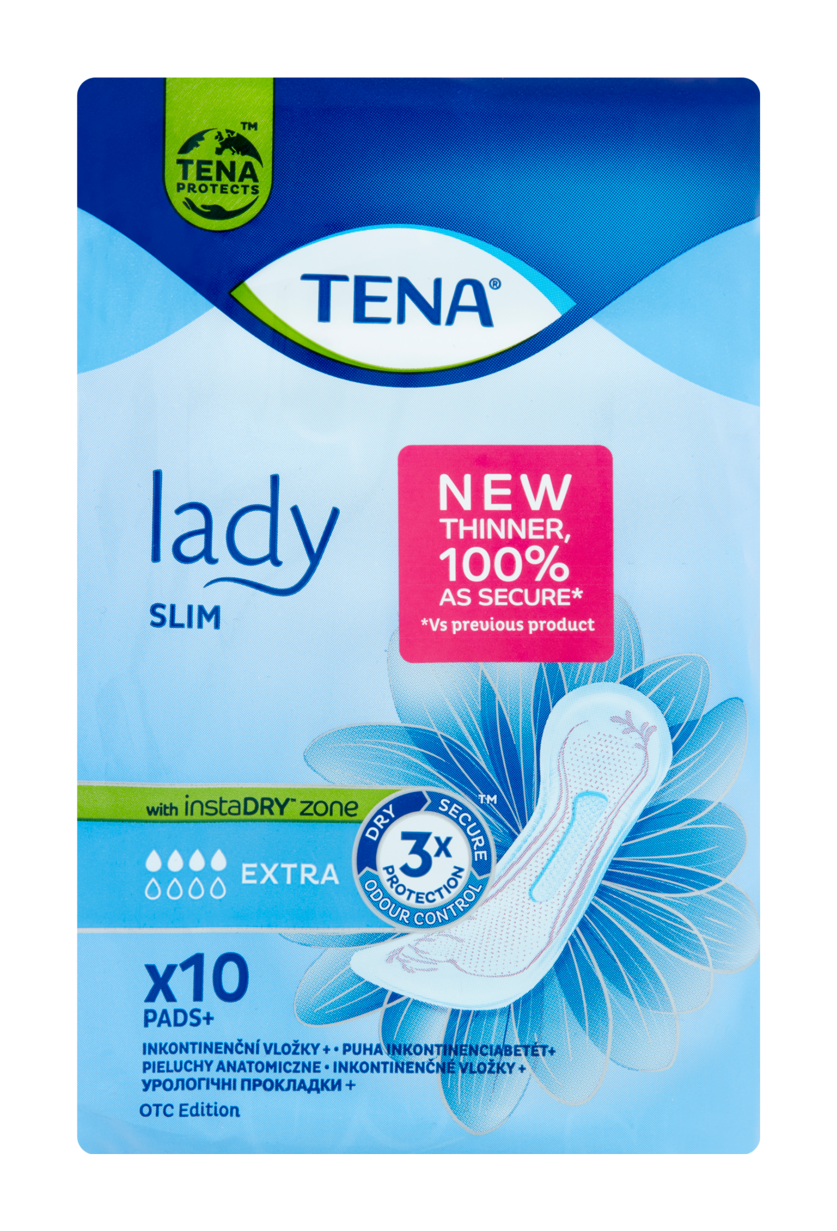 Inkontinenční vložky Slim Extra
