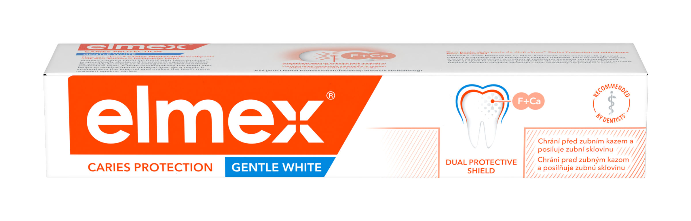 Zubní pasta s fluoridem Caries Protection Whitening 