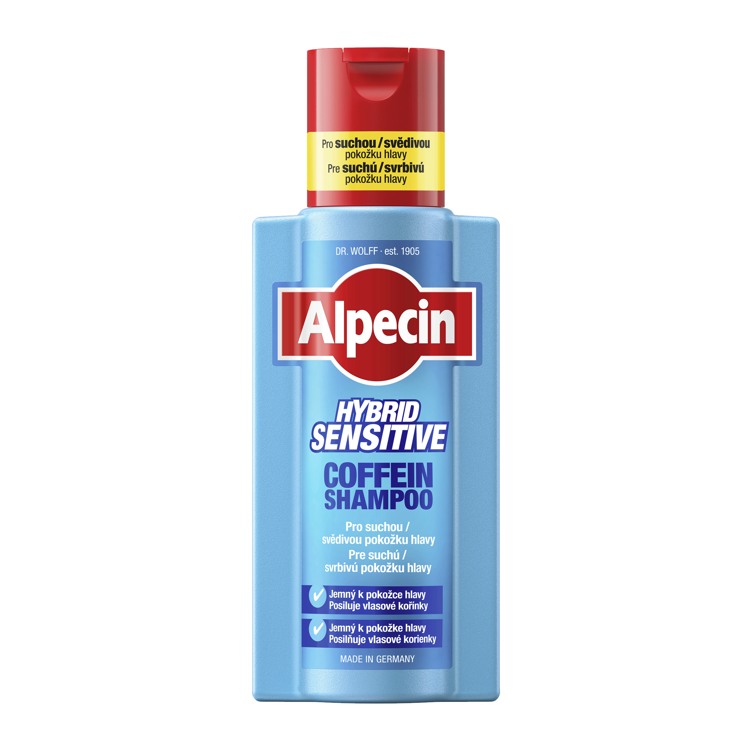 Kofeinový šampon Hybrid Sensitive