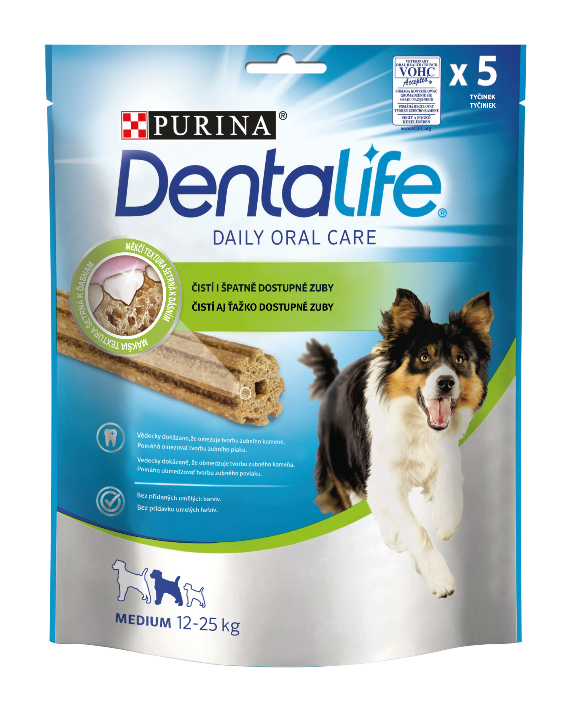 Pochoutka pro psy DentaLife medium