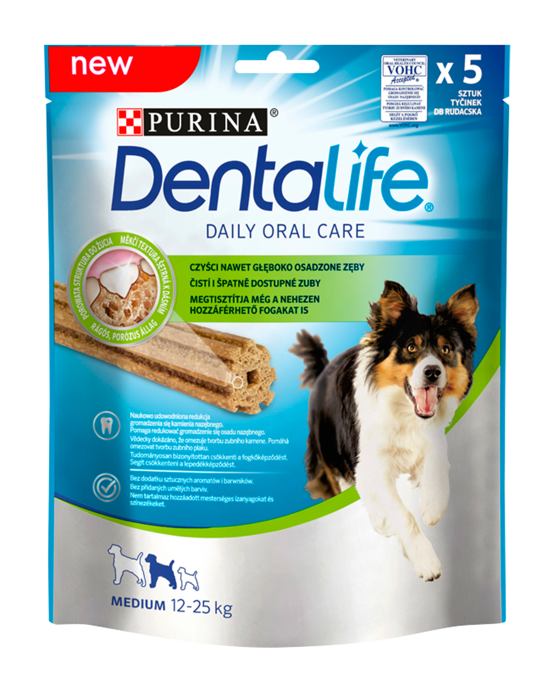 Pochoutka pro psy DentaLife medium