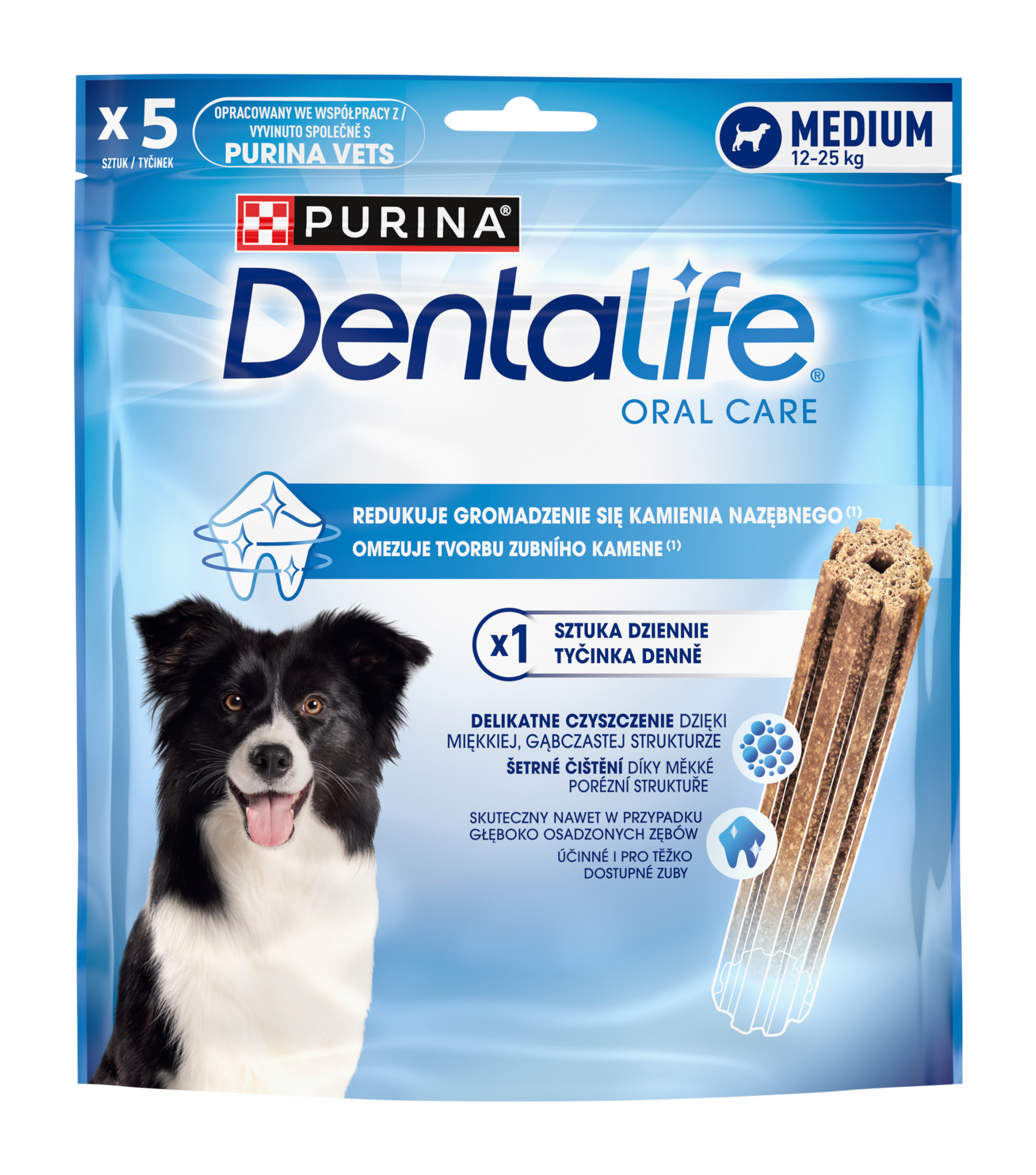 Pochoutka pro psy DentaLife medium