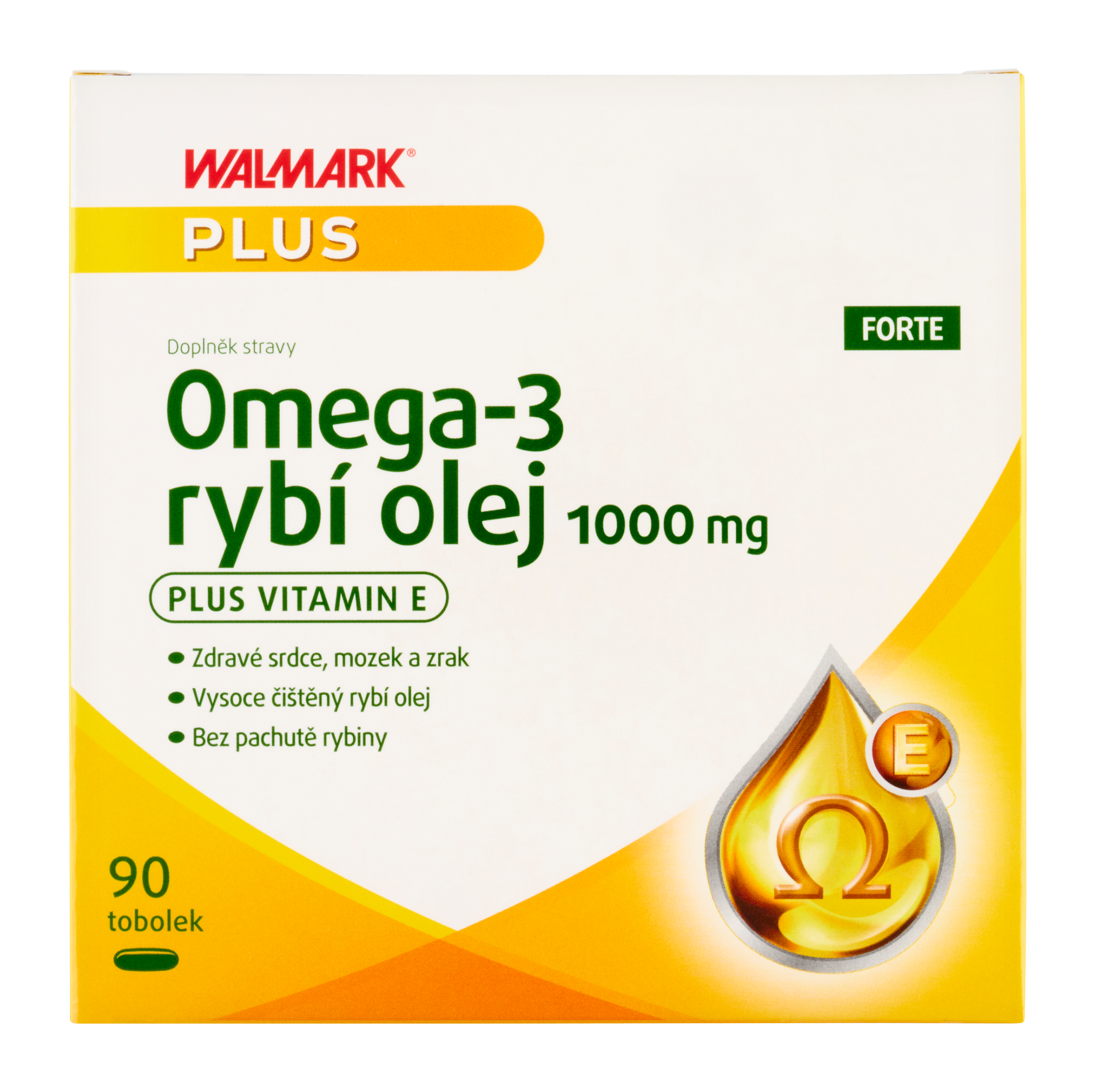 Omega-3 rybí olej Forte 1000 mg, doplněk stravy