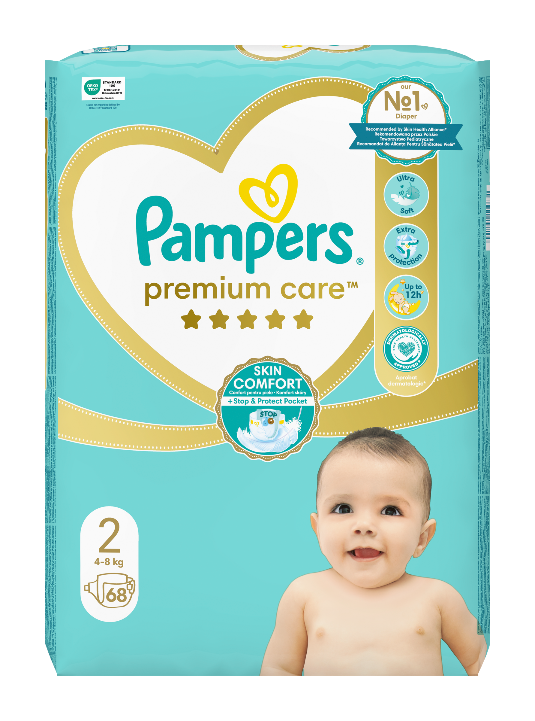 Plenky Premium Care 4 - 8 kg, vel. 2