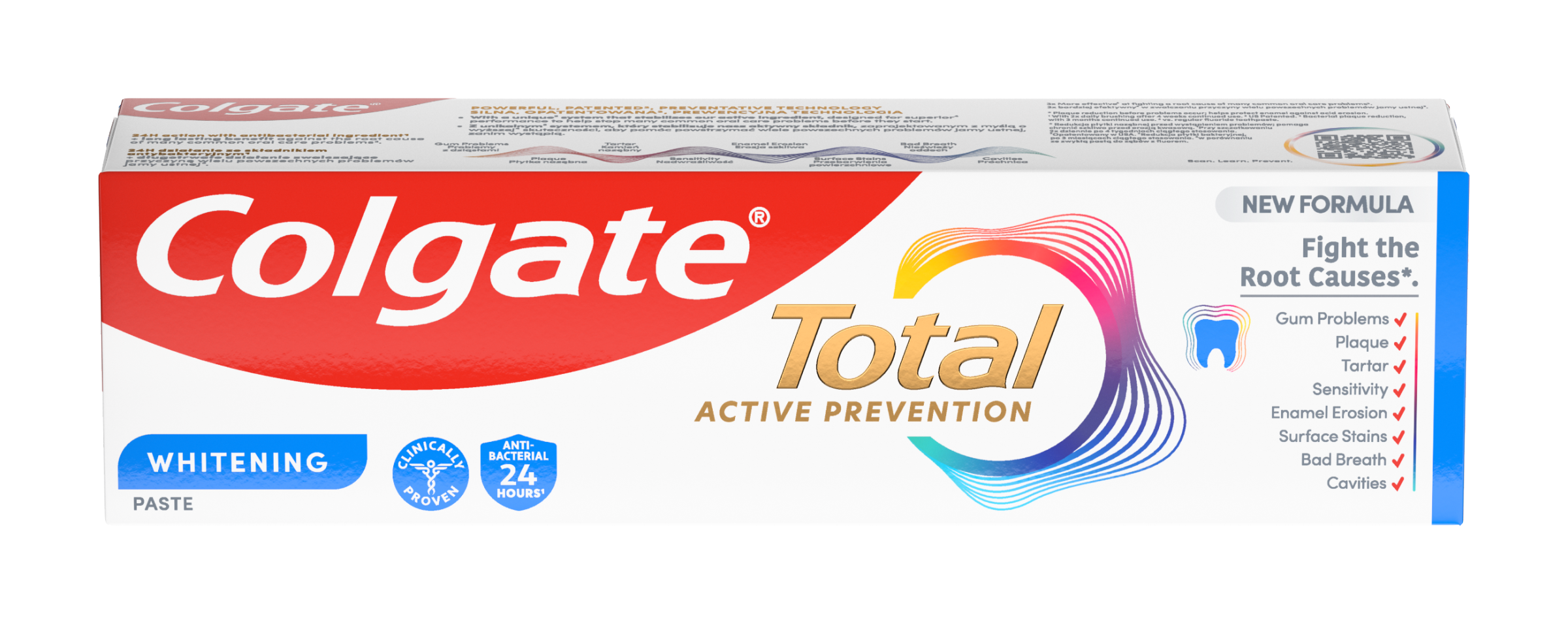 Zubní pasta Total Active Prevention Whitening