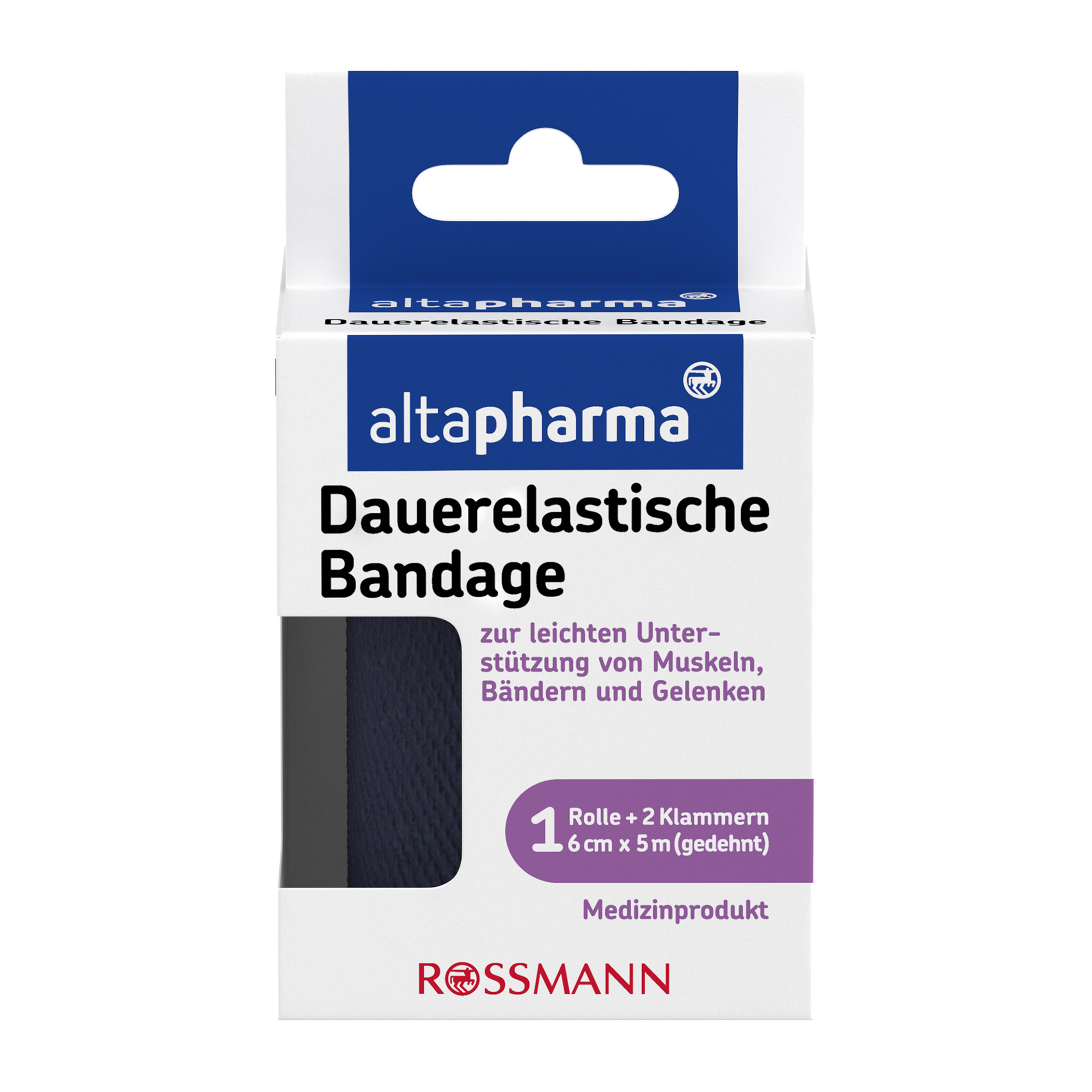 Elastická bandáž 5 m x 6 cm