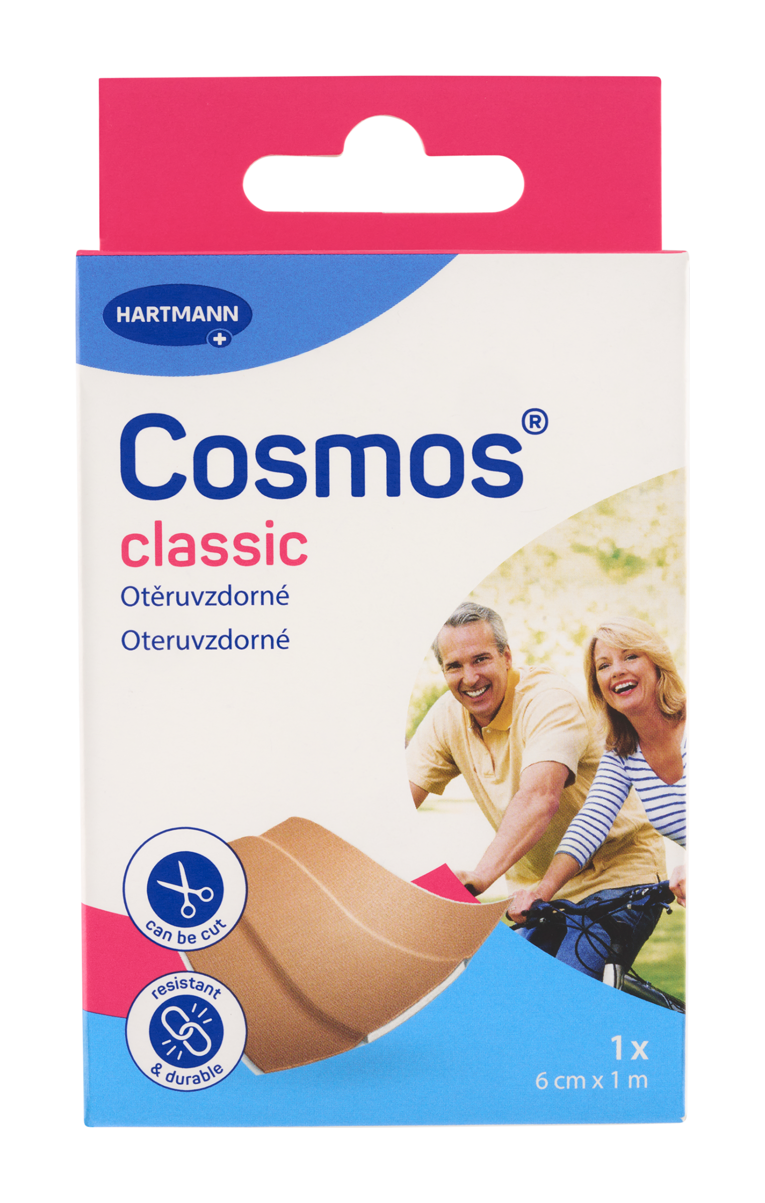 Cosmos Náplast pevná 1 m x 6 cm