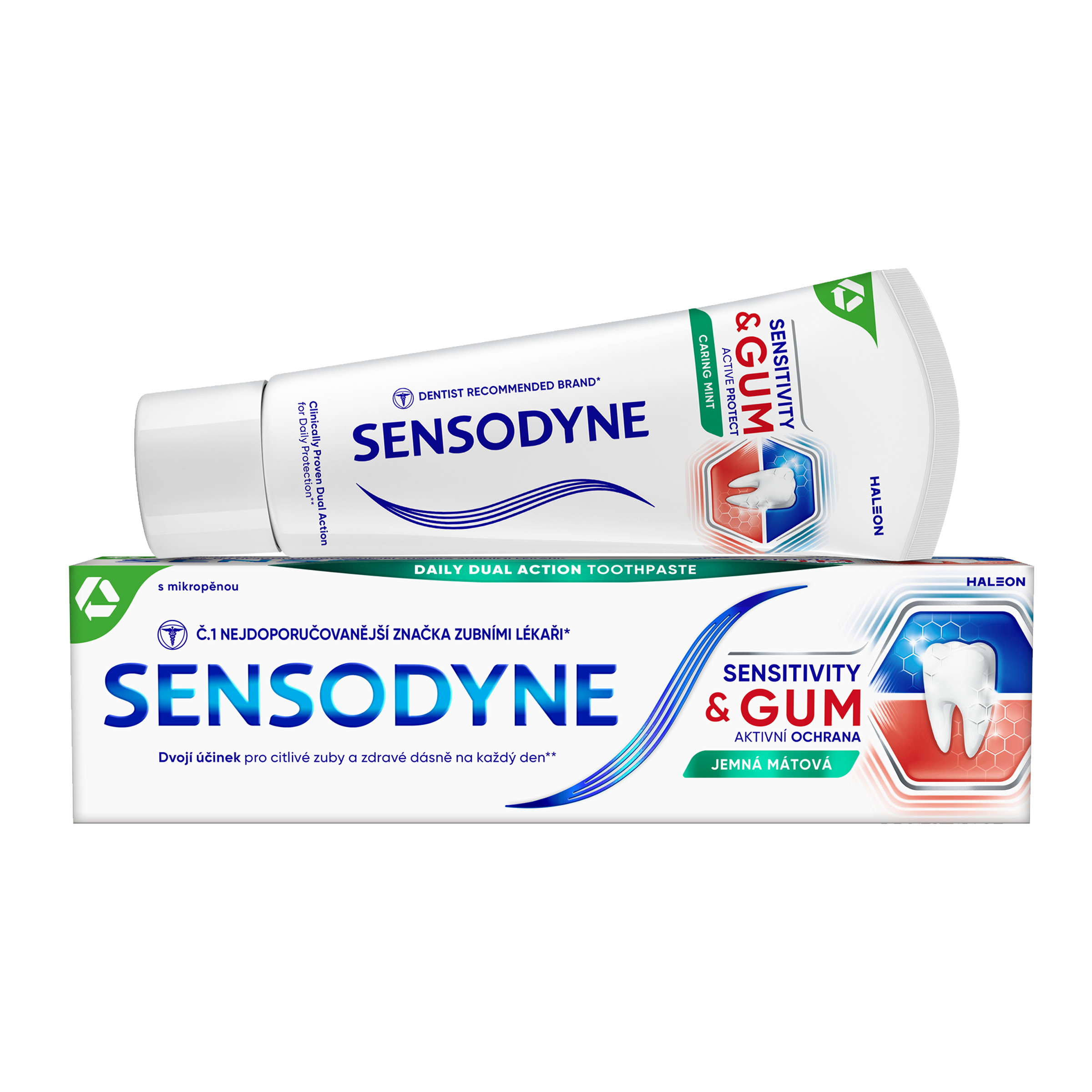 Zubní pasta s fluoridem Sensodyne Sensitivity & Gum