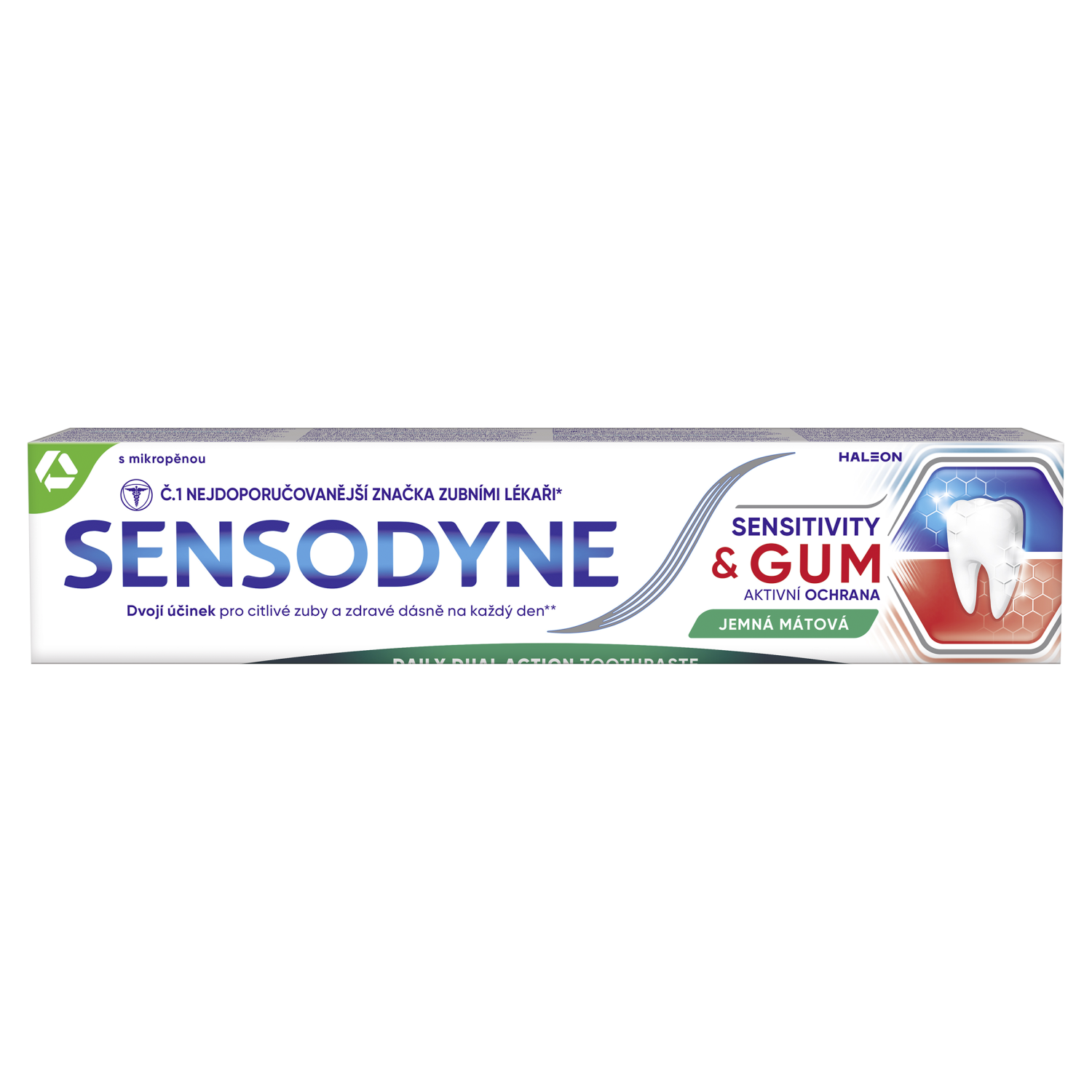 Zubní pasta s fluoridem Sensodyne Sensitivity & Gum